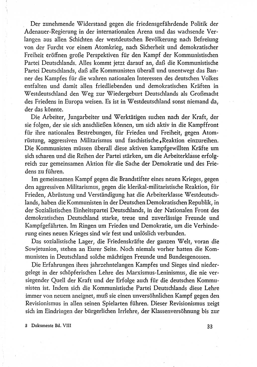 Dokumente der Sozialistischen Einheitspartei Deutschlands (SED) [Deutsche Demokratische Republik (DDR)] 1960-1961, Seite 33 (Dok. SED DDR 1960-1961, S. 33)