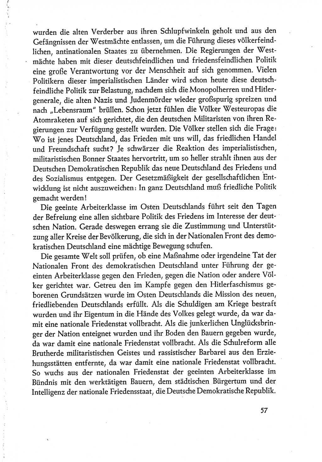 Dokumente der Sozialistischen Einheitspartei Deutschlands (SED) [Deutsche Demokratische Republik (DDR)] 1960-1961, Seite 57 (Dok. SED DDR 1960-1961, S. 57)