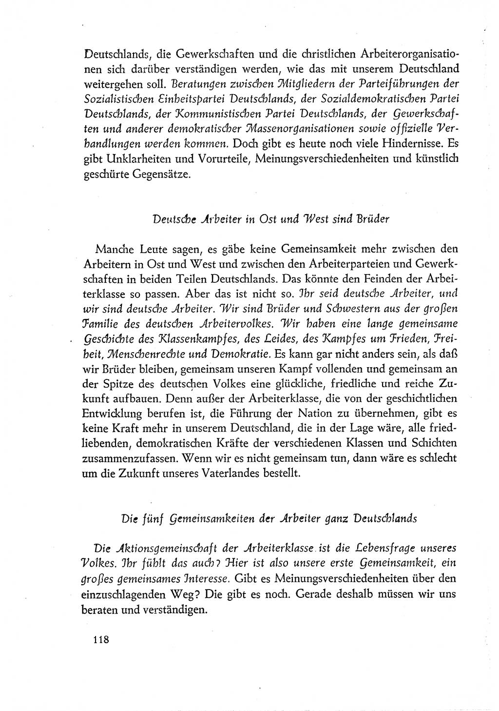 Dokumente der Sozialistischen Einheitspartei Deutschlands (SED) [Deutsche Demokratische Republik (DDR)] 1960-1961, Seite 118 (Dok. SED DDR 1960-1961, S. 118)