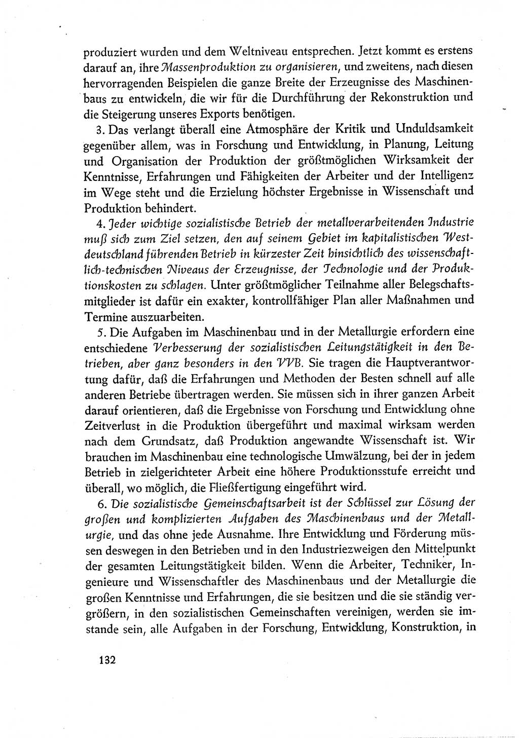 Dokumente der Sozialistischen Einheitspartei Deutschlands (SED) [Deutsche Demokratische Republik (DDR)] 1960-1961, Seite 132 (Dok. SED DDR 1960-1961, S. 132)