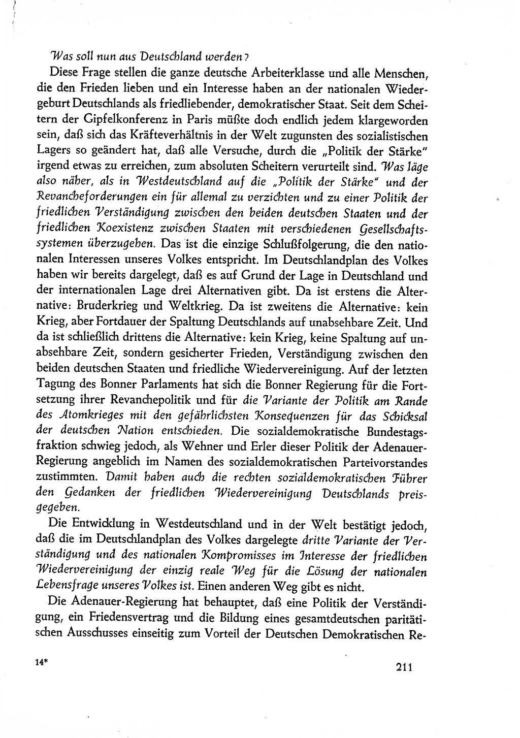 Dokumente der Sozialistischen Einheitspartei Deutschlands (SED) [Deutsche Demokratische Republik (DDR)] 1960-1961, Seite 211 (Dok. SED DDR 1960-1961, S. 211)