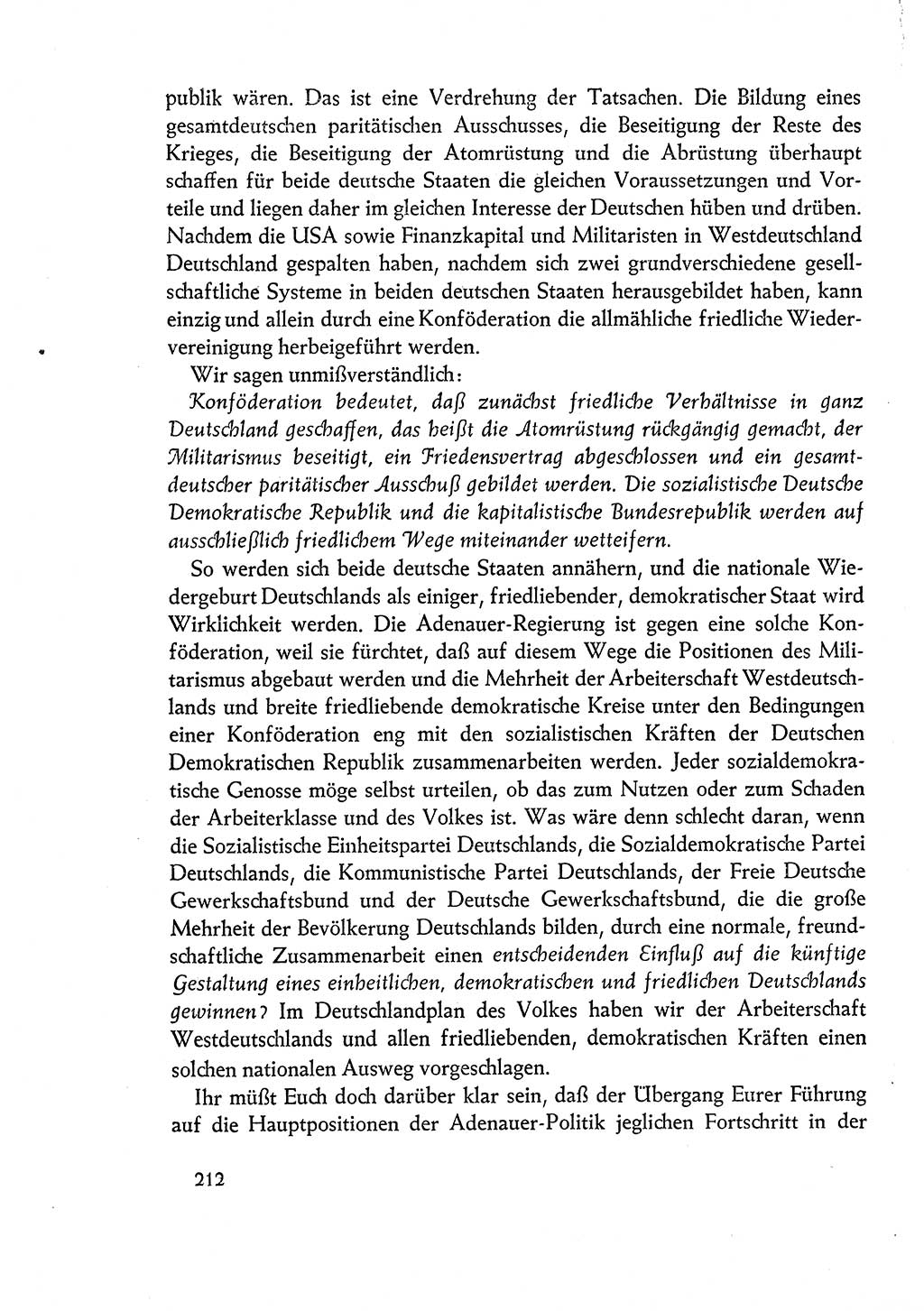 Dokumente der Sozialistischen Einheitspartei Deutschlands (SED) [Deutsche Demokratische Republik (DDR)] 1960-1961, Seite 212 (Dok. SED DDR 1960-1961, S. 212)