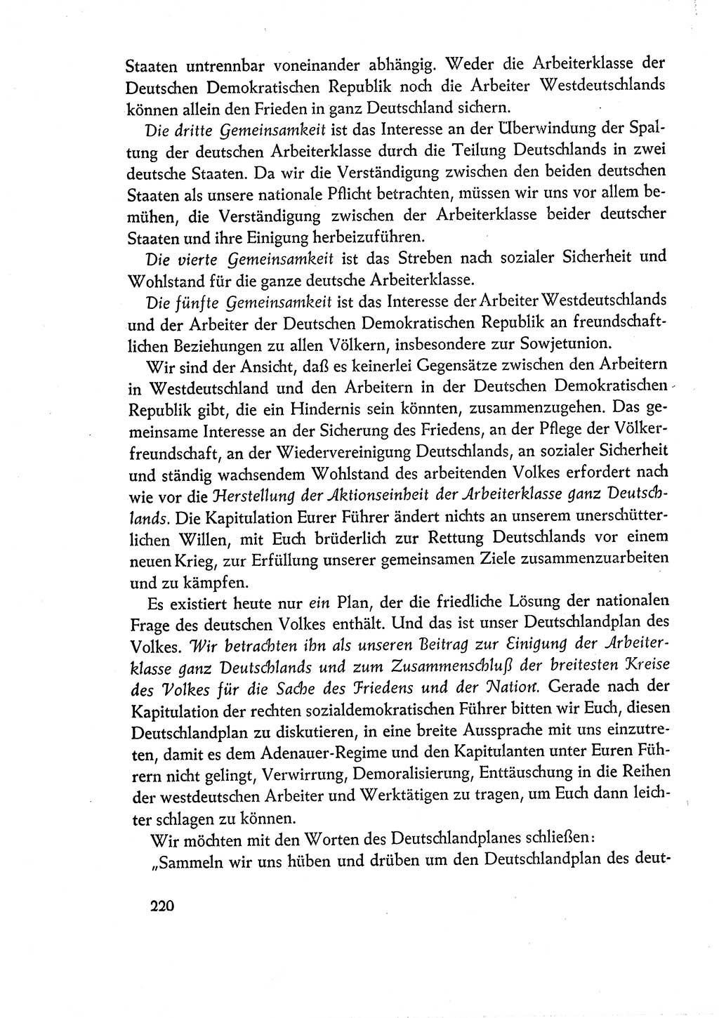 Dokumente der Sozialistischen Einheitspartei Deutschlands (SED) [Deutsche Demokratische Republik (DDR)] 1960-1961, Seite 220 (Dok. SED DDR 1960-1961, S. 220)