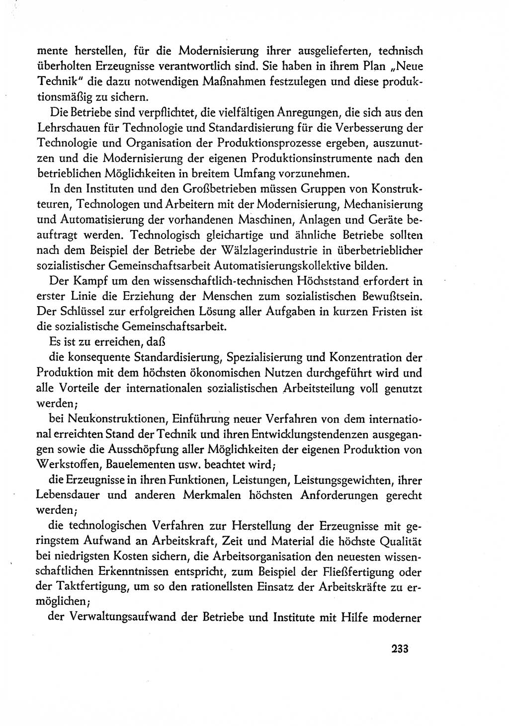 Dokumente der Sozialistischen Einheitspartei Deutschlands (SED) [Deutsche Demokratische Republik (DDR)] 1960-1961, Seite 233 (Dok. SED DDR 1960-1961, S. 233)
