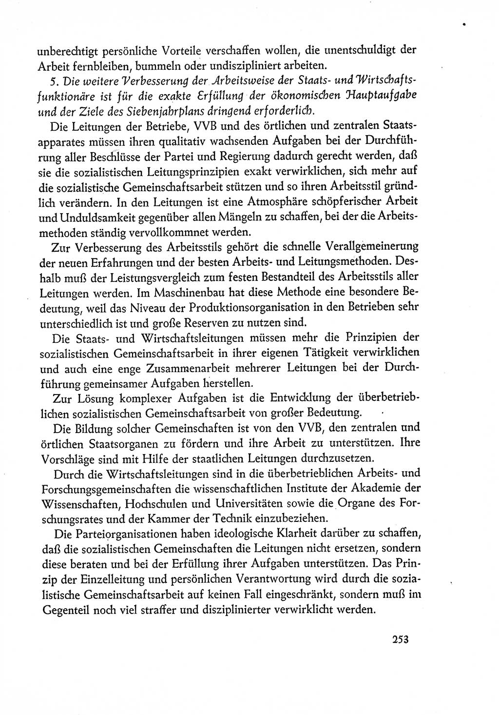 Dokumente der Sozialistischen Einheitspartei Deutschlands (SED) [Deutsche Demokratische Republik (DDR)] 1960-1961, Seite 253 (Dok. SED DDR 1960-1961, S. 253)