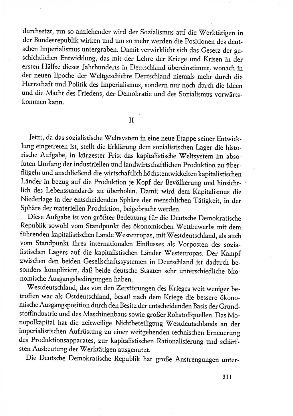 Dokumente der Sozialistischen Einheitspartei Deutschlands (SED) [Deutsche Demokratische Republik (DDR)] 1960-1961, Seite 311 (Dok. SED DDR 1960-1961, S. 311)