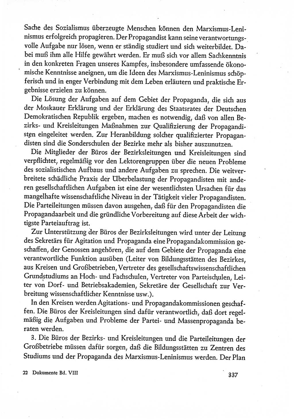 Dokumente der Sozialistischen Einheitspartei Deutschlands (SED) [Deutsche Demokratische Republik (DDR)] 1960-1961, Seite 337 (Dok. SED DDR 1960-1961, S. 337)
