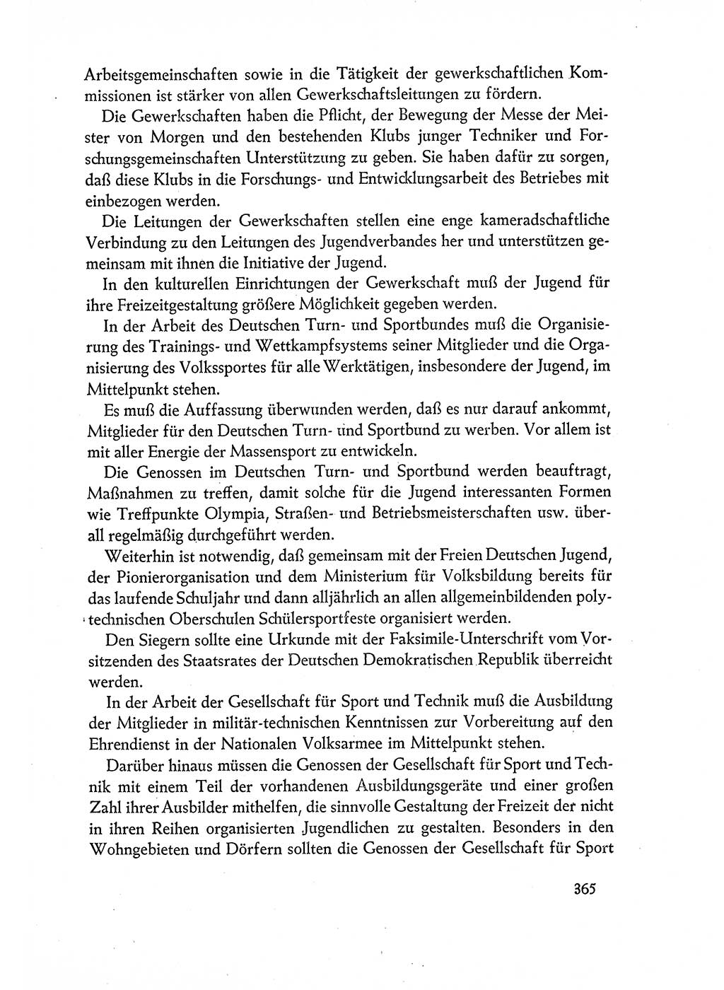 Dokumente der Sozialistischen Einheitspartei Deutschlands (SED) [Deutsche Demokratische Republik (DDR)] 1960-1961, Seite 365 (Dok. SED DDR 1960-1961, S. 365)