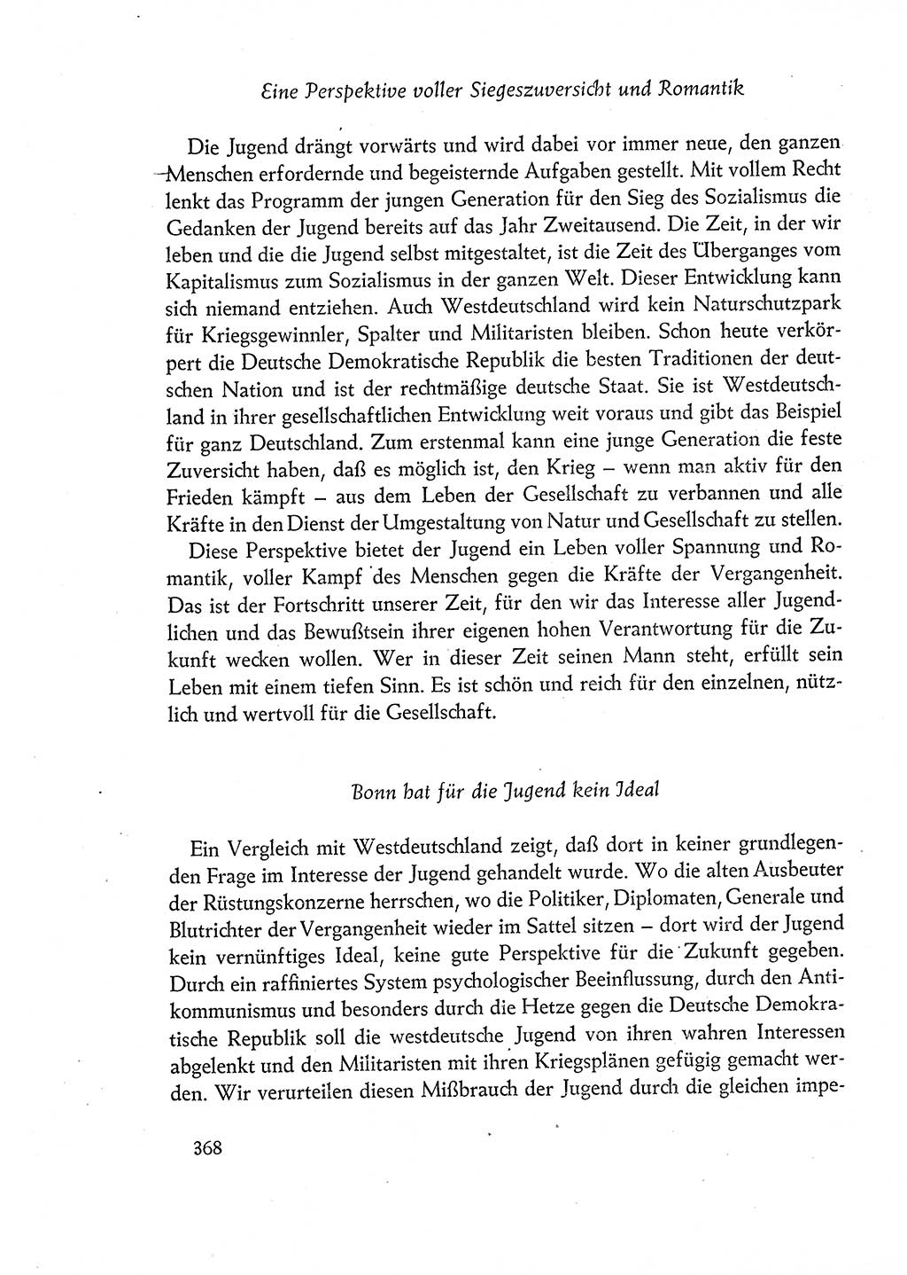 Dokumente der Sozialistischen Einheitspartei Deutschlands (SED) [Deutsche Demokratische Republik (DDR)] 1960-1961, Seite 368 (Dok. SED DDR 1960-1961, S. 368)