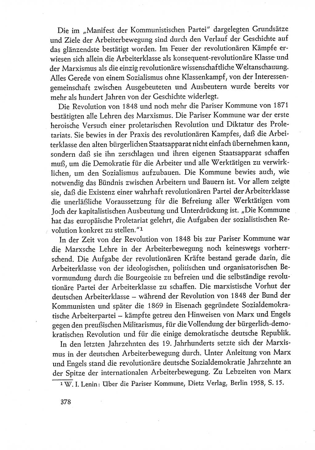 Dokumente der Sozialistischen Einheitspartei Deutschlands (SED) [Deutsche Demokratische Republik (DDR)] 1960-1961, Seite 378 (Dok. SED DDR 1960-1961, S. 378)