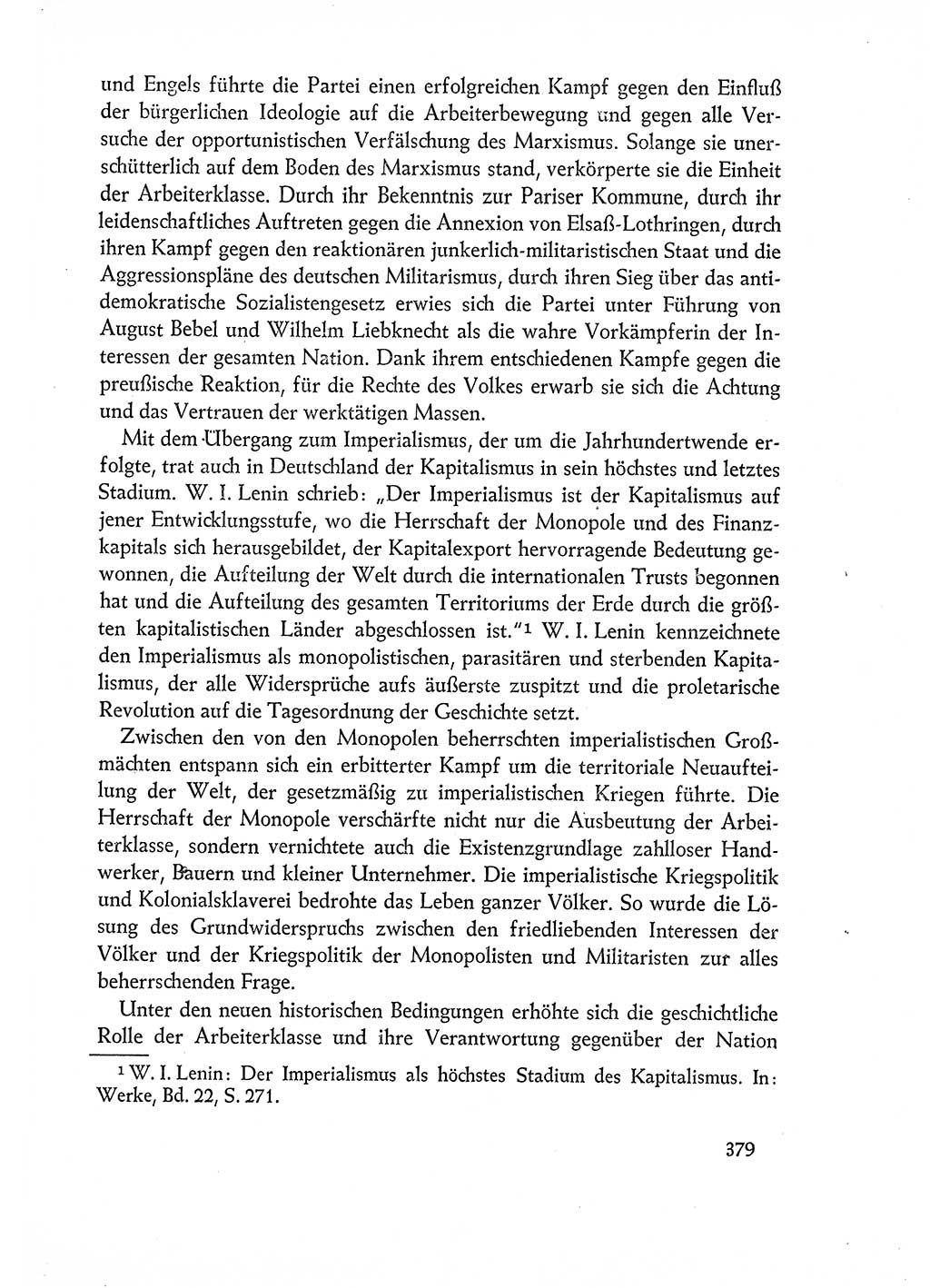 Dokumente der Sozialistischen Einheitspartei Deutschlands (SED) [Deutsche Demokratische Republik (DDR)] 1960-1961, Seite 379 (Dok. SED DDR 1960-1961, S. 379)