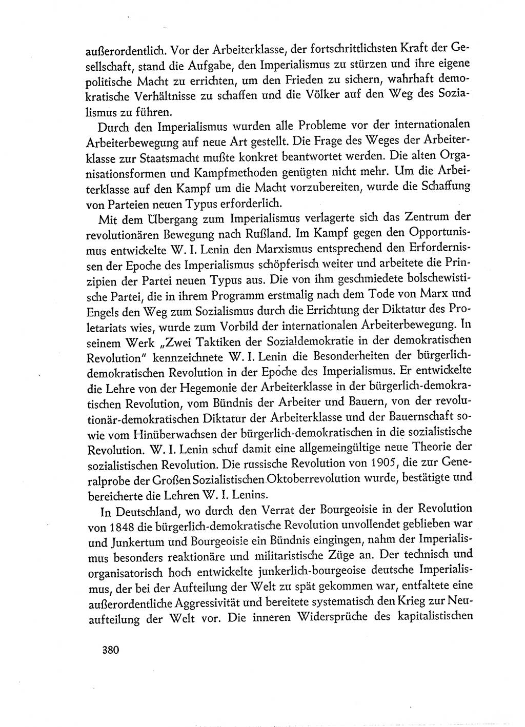 Dokumente der Sozialistischen Einheitspartei Deutschlands (SED) [Deutsche Demokratische Republik (DDR)] 1960-1961, Seite 380 (Dok. SED DDR 1960-1961, S. 380)