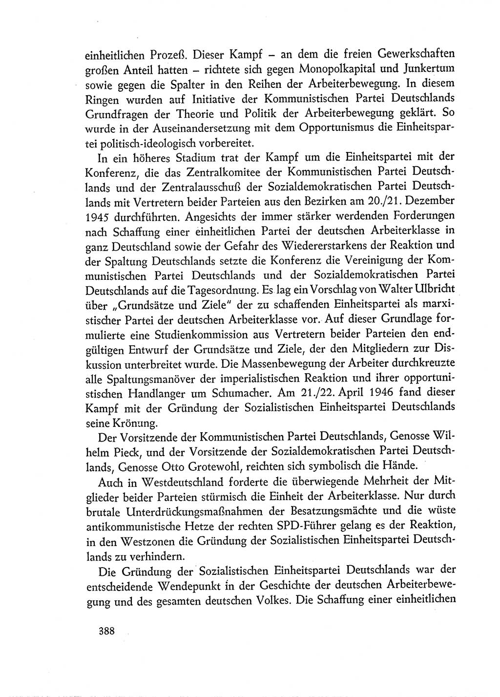 Dokumente der Sozialistischen Einheitspartei Deutschlands (SED) [Deutsche Demokratische Republik (DDR)] 1960-1961, Seite 388 (Dok. SED DDR 1960-1961, S. 388)