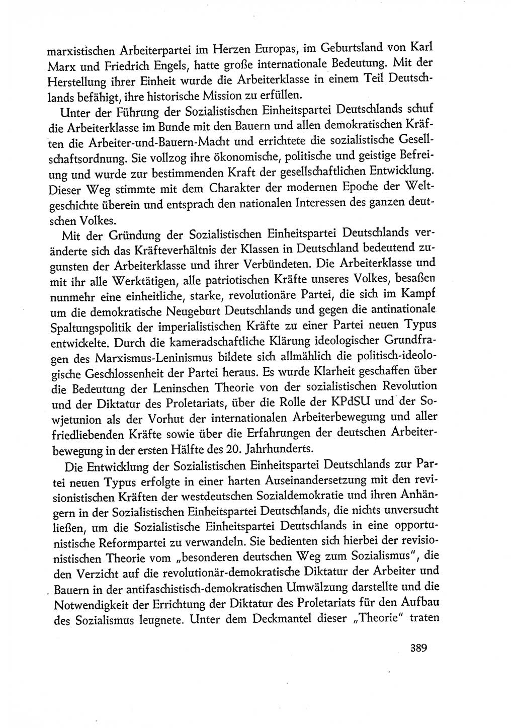 Dokumente der Sozialistischen Einheitspartei Deutschlands (SED) [Deutsche Demokratische Republik (DDR)] 1960-1961, Seite 389 (Dok. SED DDR 1960-1961, S. 389)