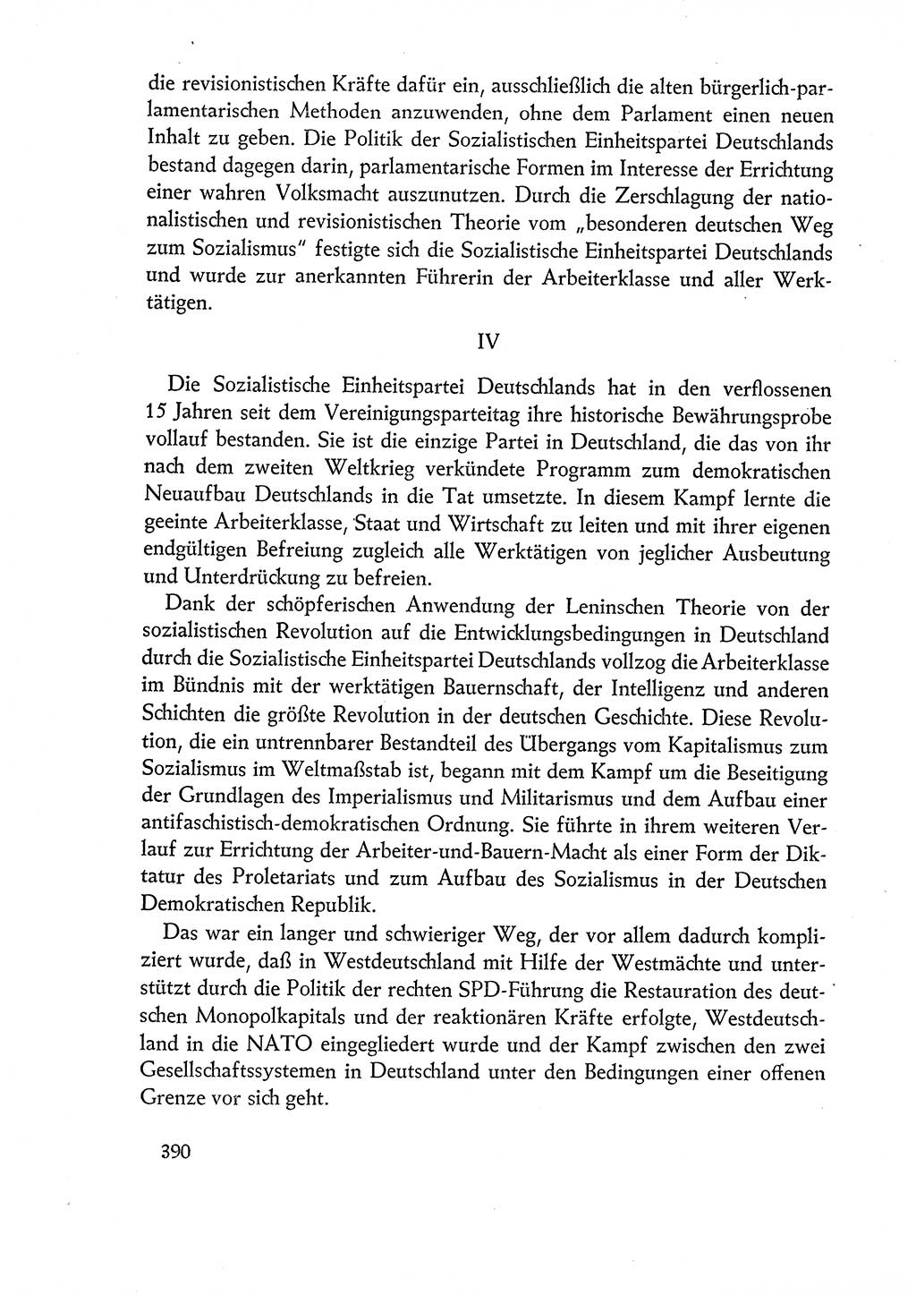 Dokumente der Sozialistischen Einheitspartei Deutschlands (SED) [Deutsche Demokratische Republik (DDR)] 1960-1961, Seite 390 (Dok. SED DDR 1960-1961, S. 390)