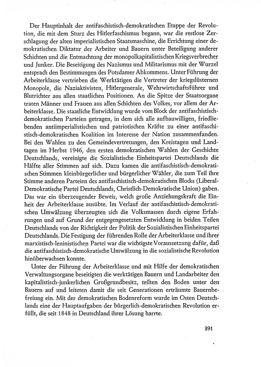 Dokumente der Sozialistischen Einheitspartei Deutschlands (SED) [Deutsche Demokratische Republik (DDR)] 1960-1961, Seite 391 (Dok. SED DDR 1960-1961, S. 391)