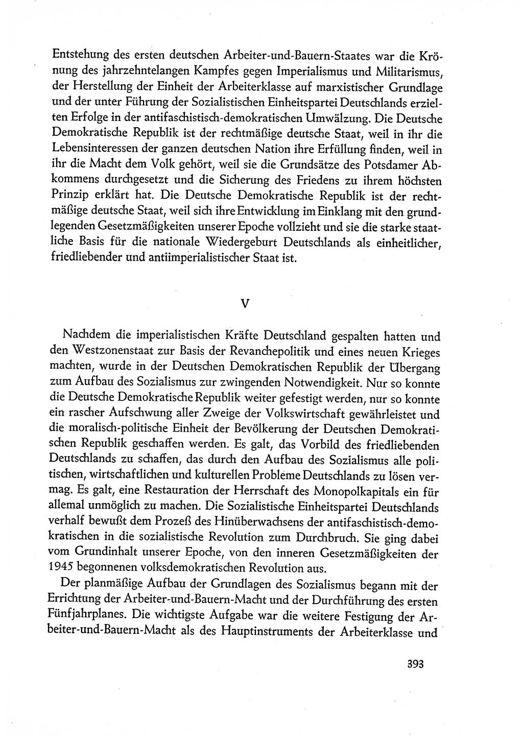 Dokumente der Sozialistischen Einheitspartei Deutschlands (SED) [Deutsche Demokratische Republik (DDR)] 1960-1961, Seite 393 (Dok. SED DDR 1960-1961, S. 393)