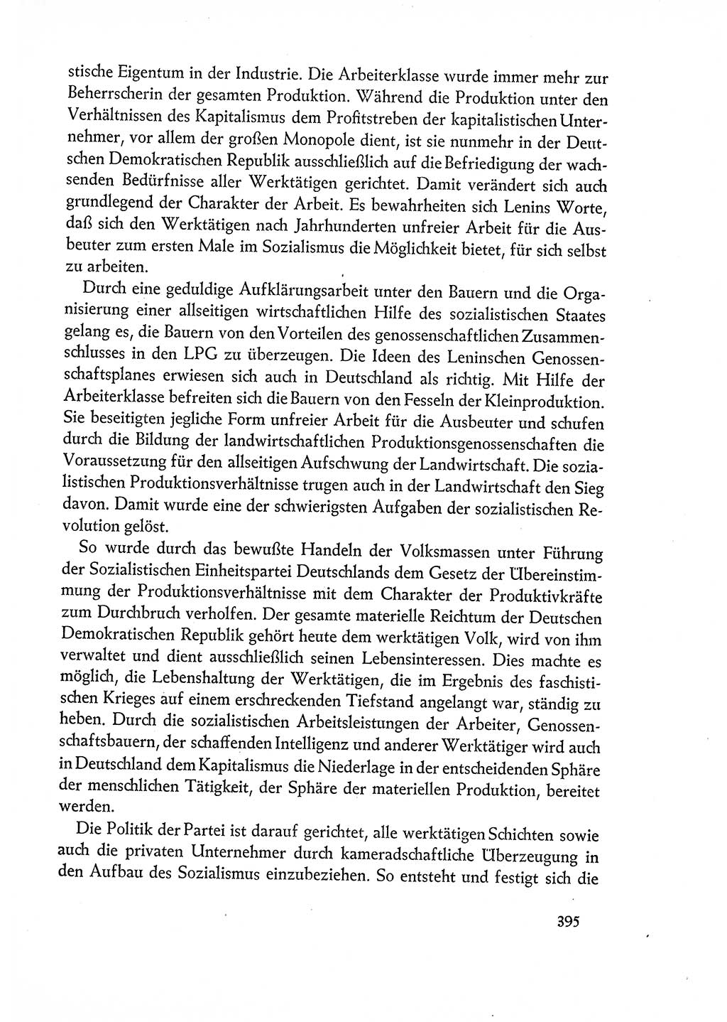 Dokumente der Sozialistischen Einheitspartei Deutschlands (SED) [Deutsche Demokratische Republik (DDR)] 1960-1961, Seite 395 (Dok. SED DDR 1960-1961, S. 395)