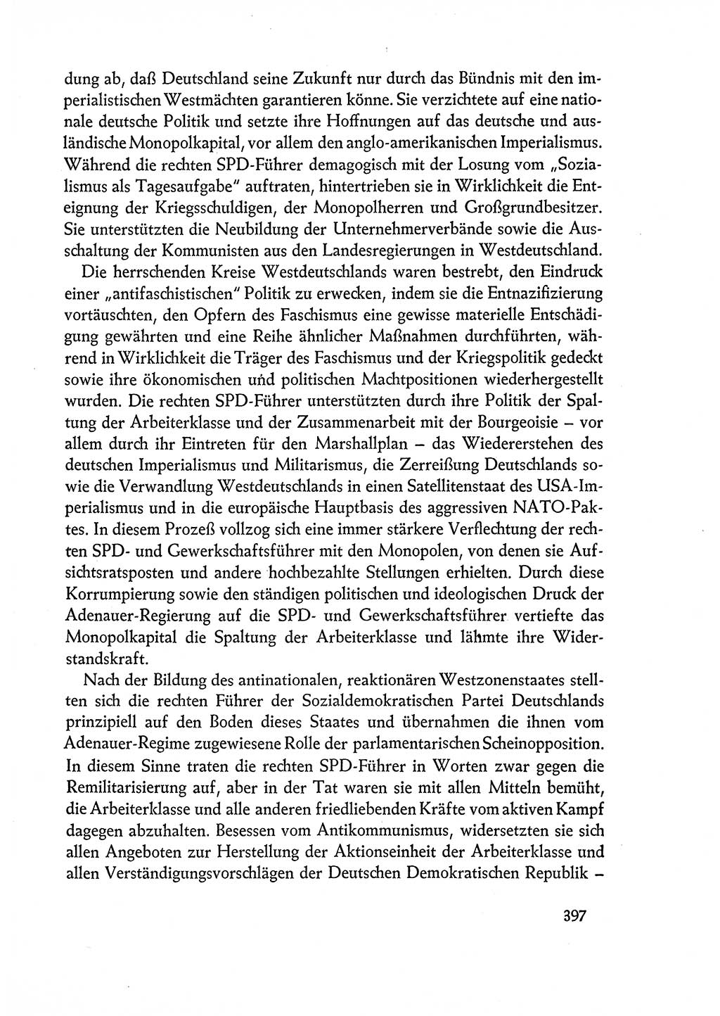 Dokumente der Sozialistischen Einheitspartei Deutschlands (SED) [Deutsche Demokratische Republik (DDR)] 1960-1961, Seite 397 (Dok. SED DDR 1960-1961, S. 397)