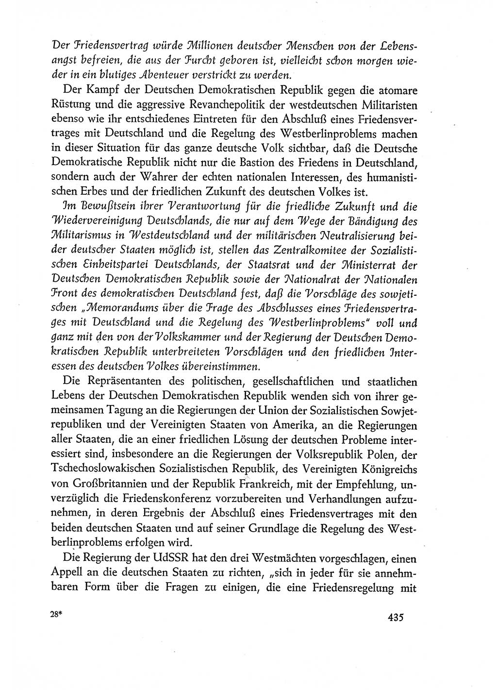 Dokumente der Sozialistischen Einheitspartei Deutschlands (SED) [Deutsche Demokratische Republik (DDR)] 1960-1961, Seite 435 (Dok. SED DDR 1960-1961, S. 435)