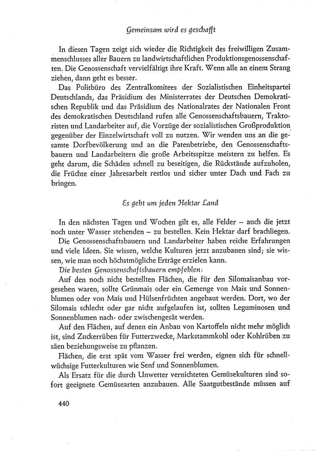 Dokumente der Sozialistischen Einheitspartei Deutschlands (SED) [Deutsche Demokratische Republik (DDR)] 1960-1961, Seite 440 (Dok. SED DDR 1960-1961, S. 440)