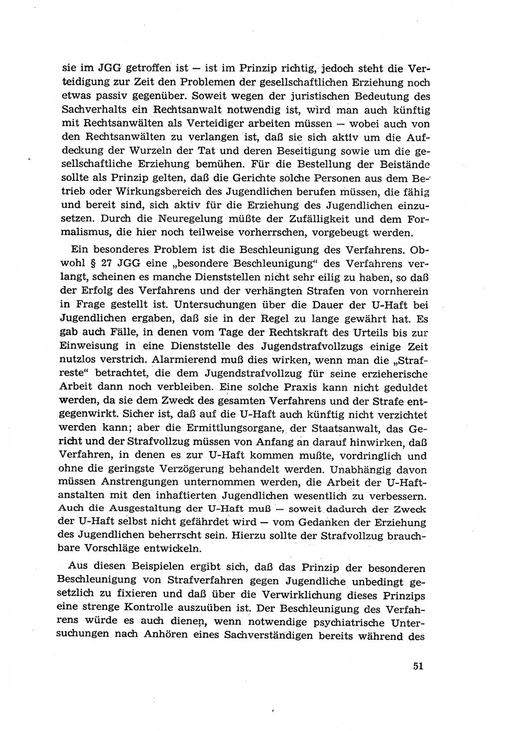 Zur Entwicklung des sozialistischen Strafrechts der Deutschen Demokratischen Republik (DDR) 1960, Seite 51 (Entw. soz. Strafr. DDR 1960, S. 51)