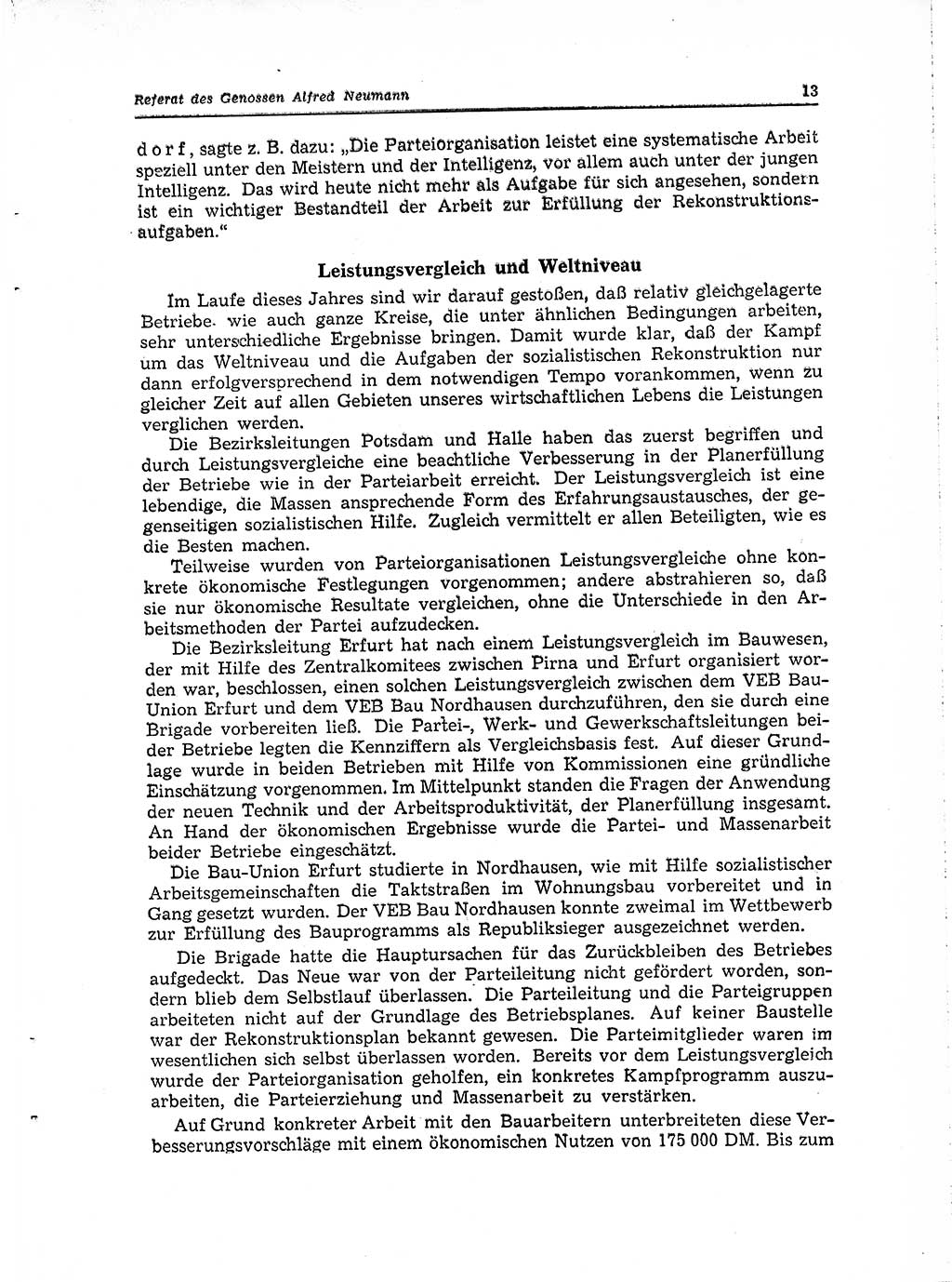 Neuer Weg (NW), Organ des Zentralkomitees (ZK) der SED (Sozialistische Einheitspartei Deutschlands) für Fragen des Parteilebens, 15. Jahrgang [Deutsche Demokratische Republik (DDR)] 1960, Seite 13 (NW ZK SED DDR 1960, S. 13)