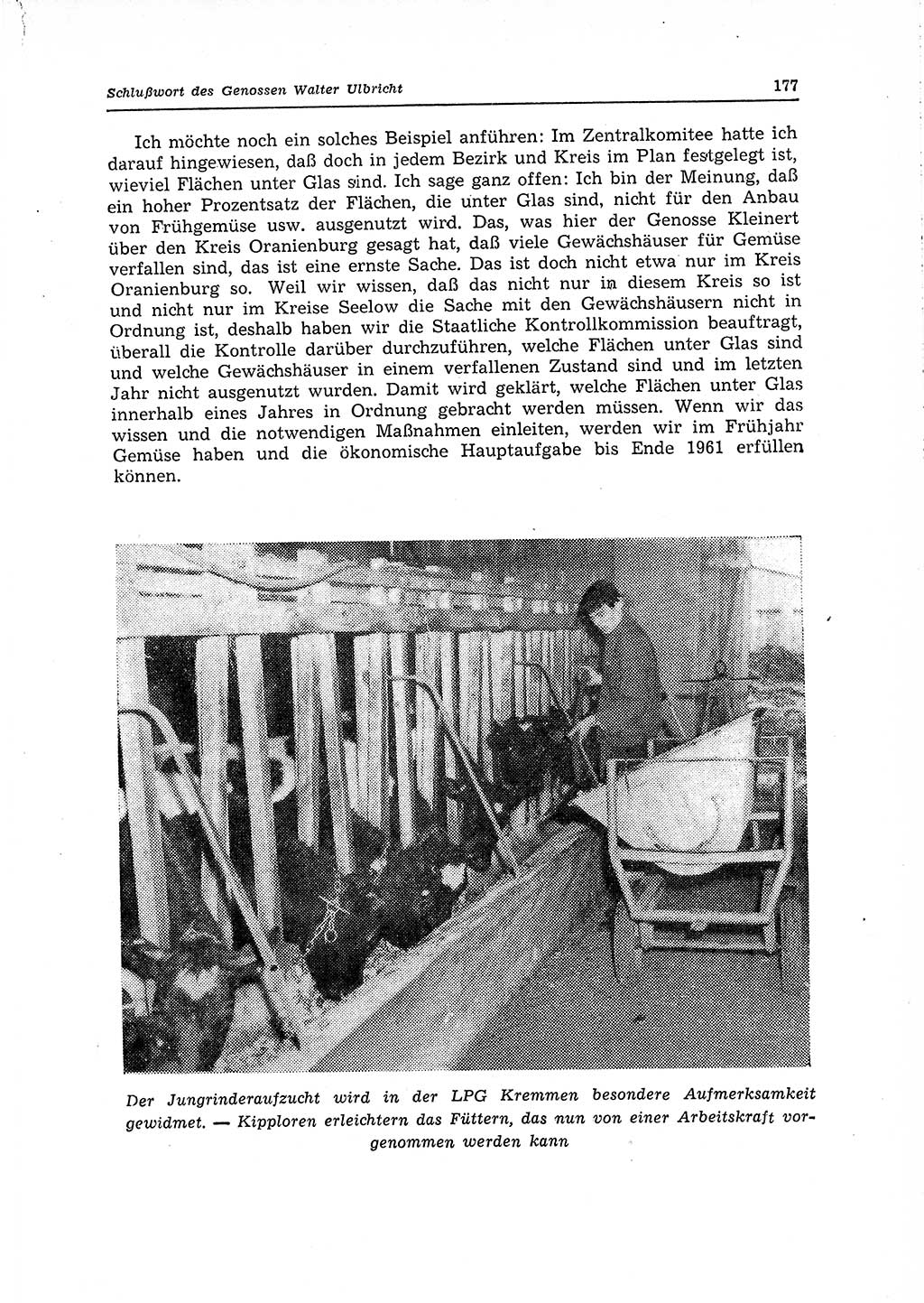 Neuer Weg (NW), Organ des Zentralkomitees (ZK) der SED (Sozialistische Einheitspartei Deutschlands) für Fragen des Parteilebens, 15. Jahrgang [Deutsche Demokratische Republik (DDR)] 1960, Seite 177 (NW ZK SED DDR 1960, S. 177)