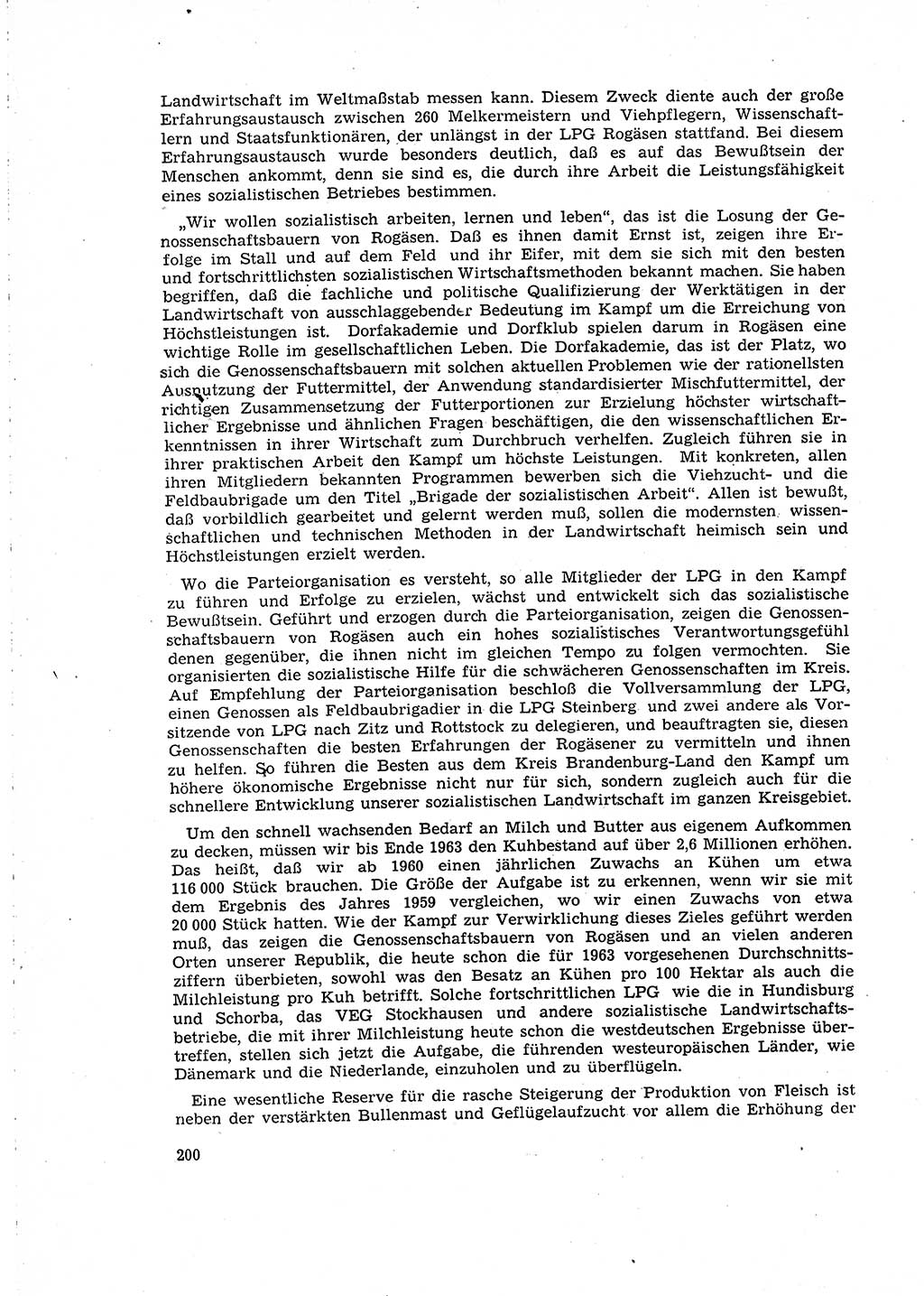 Neuer Weg (NW), Organ des Zentralkomitees (ZK) der SED (Sozialistische Einheitspartei Deutschlands) für Fragen des Parteilebens, 15. Jahrgang [Deutsche Demokratische Republik (DDR)] 1960, Seite 200 (NW ZK SED DDR 1960, S. 200)