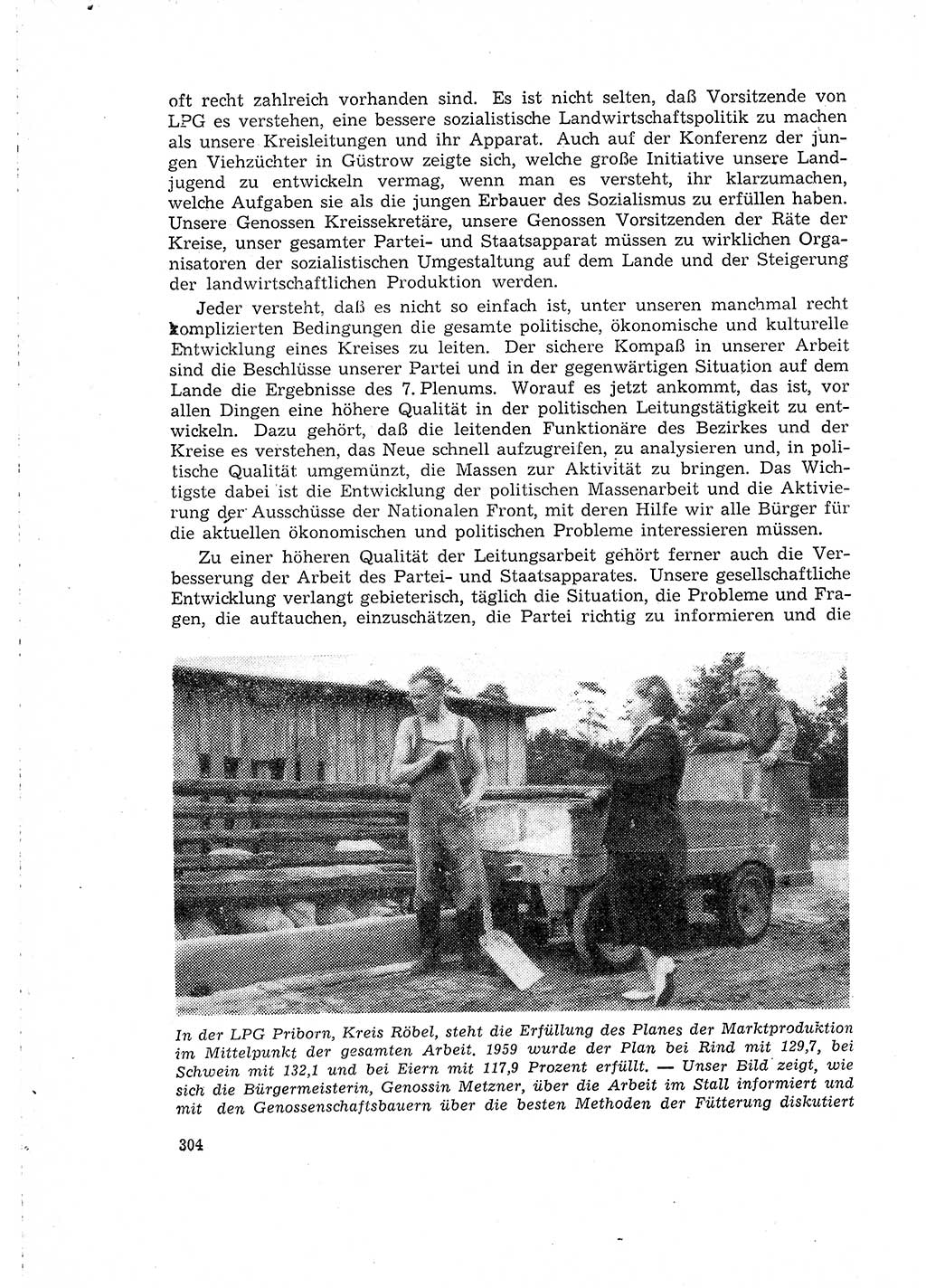Neuer Weg (NW), Organ des Zentralkomitees (ZK) der SED (Sozialistische Einheitspartei Deutschlands) für Fragen des Parteilebens, 15. Jahrgang [Deutsche Demokratische Republik (DDR)] 1960, Seite 304 (NW ZK SED DDR 1960, S. 304)