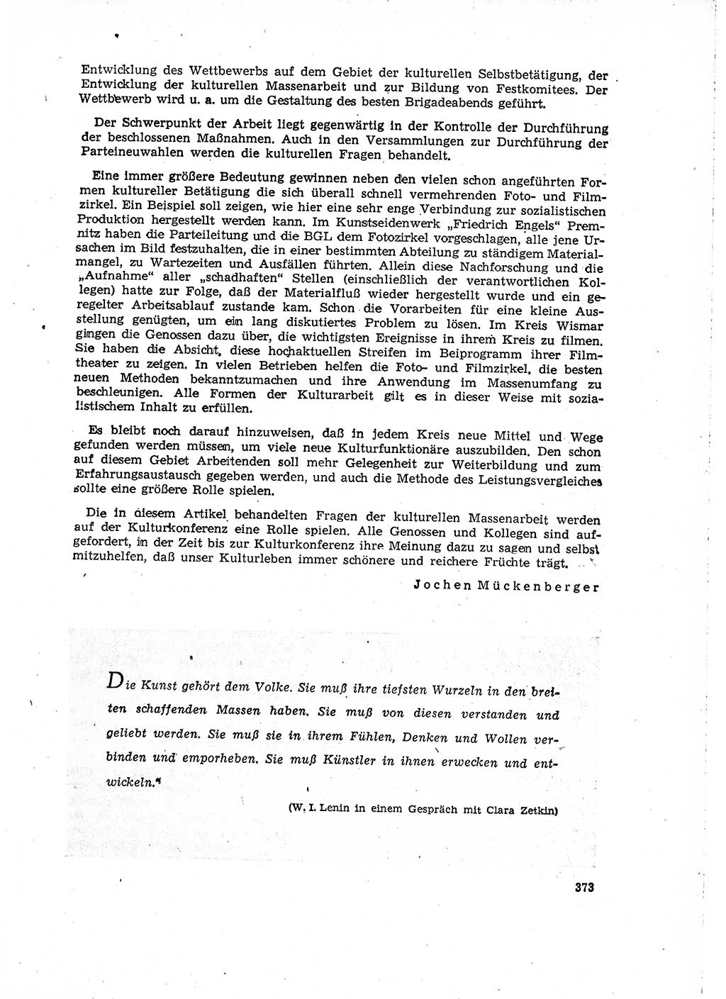 Neuer Weg (NW), Organ des Zentralkomitees (ZK) der SED (Sozialistische Einheitspartei Deutschlands) für Fragen des Parteilebens, 15. Jahrgang [Deutsche Demokratische Republik (DDR)] 1960, Seite 373 (NW ZK SED DDR 1960, S. 373)
