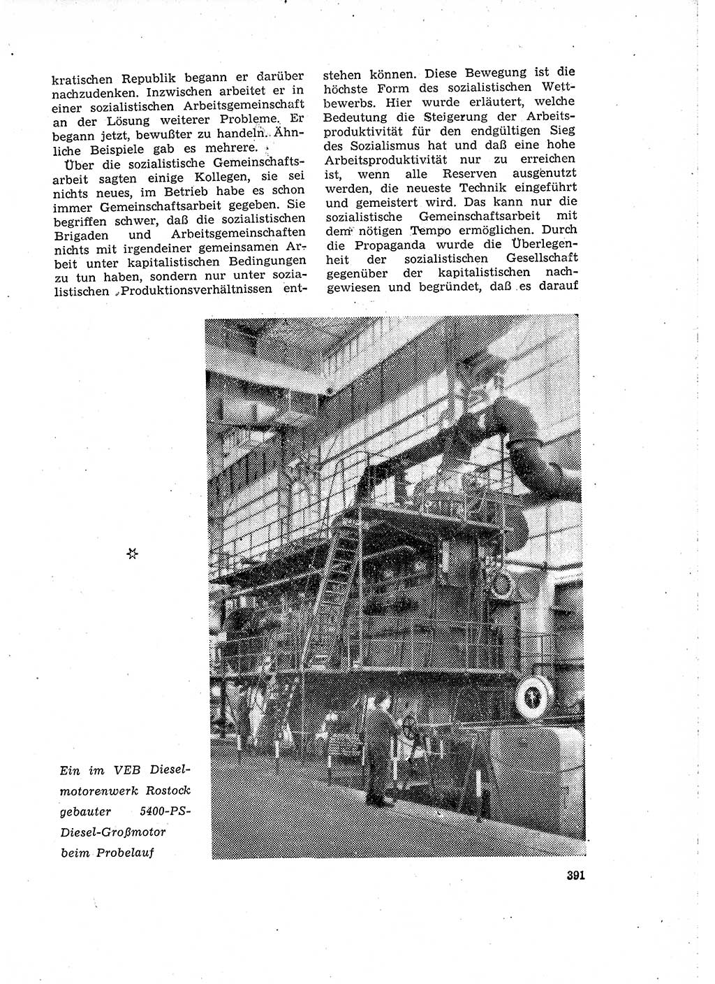 Neuer Weg (NW), Organ des Zentralkomitees (ZK) der SED (Sozialistische Einheitspartei Deutschlands) für Fragen des Parteilebens, 15. Jahrgang [Deutsche Demokratische Republik (DDR)] 1960, Seite 391 (NW ZK SED DDR 1960, S. 391)