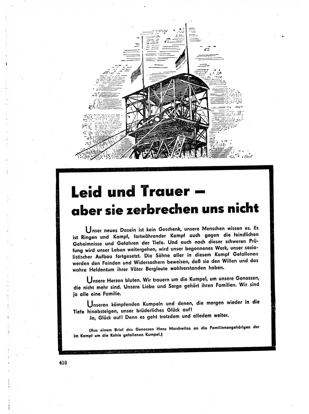 Neuer Weg (NW), Organ des Zentralkomitees (ZK) der SED (Sozialistische Einheitspartei Deutschlands) für Fragen des Parteilebens, 15. Jahrgang [Deutsche Demokratische Republik (DDR)] 1960, Seite 410 (NW ZK SED DDR 1960, S. 410)