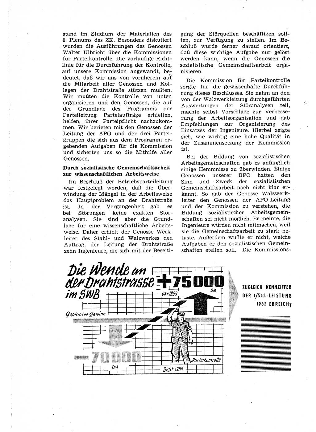 Neuer Weg (NW), Organ des Zentralkomitees (ZK) der SED (Sozialistische Einheitspartei Deutschlands) für Fragen des Parteilebens, 15. Jahrgang [Deutsche Demokratische Republik (DDR)] 1960, Seite 424 (NW ZK SED DDR 1960, S. 424)