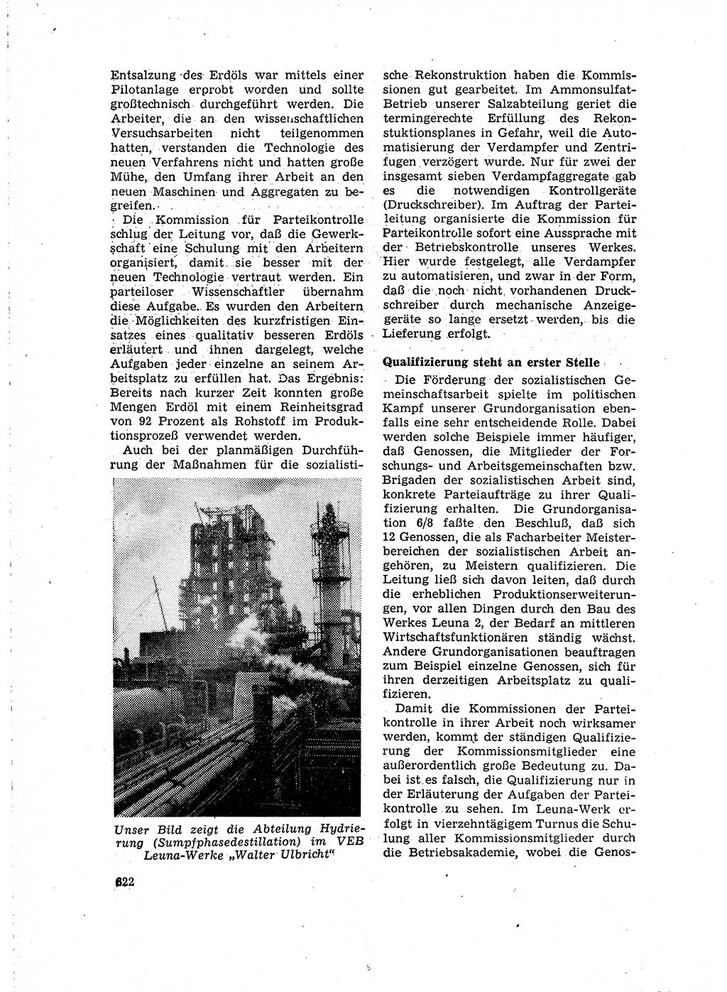 Neuer Weg (NW), Organ des Zentralkomitees (ZK) der SED (Sozialistische Einheitspartei Deutschlands) für Fragen des Parteilebens, 15. Jahrgang [Deutsche Demokratische Republik (DDR)] 1960, Seite 622 (NW ZK SED DDR 1960, S. 622)
