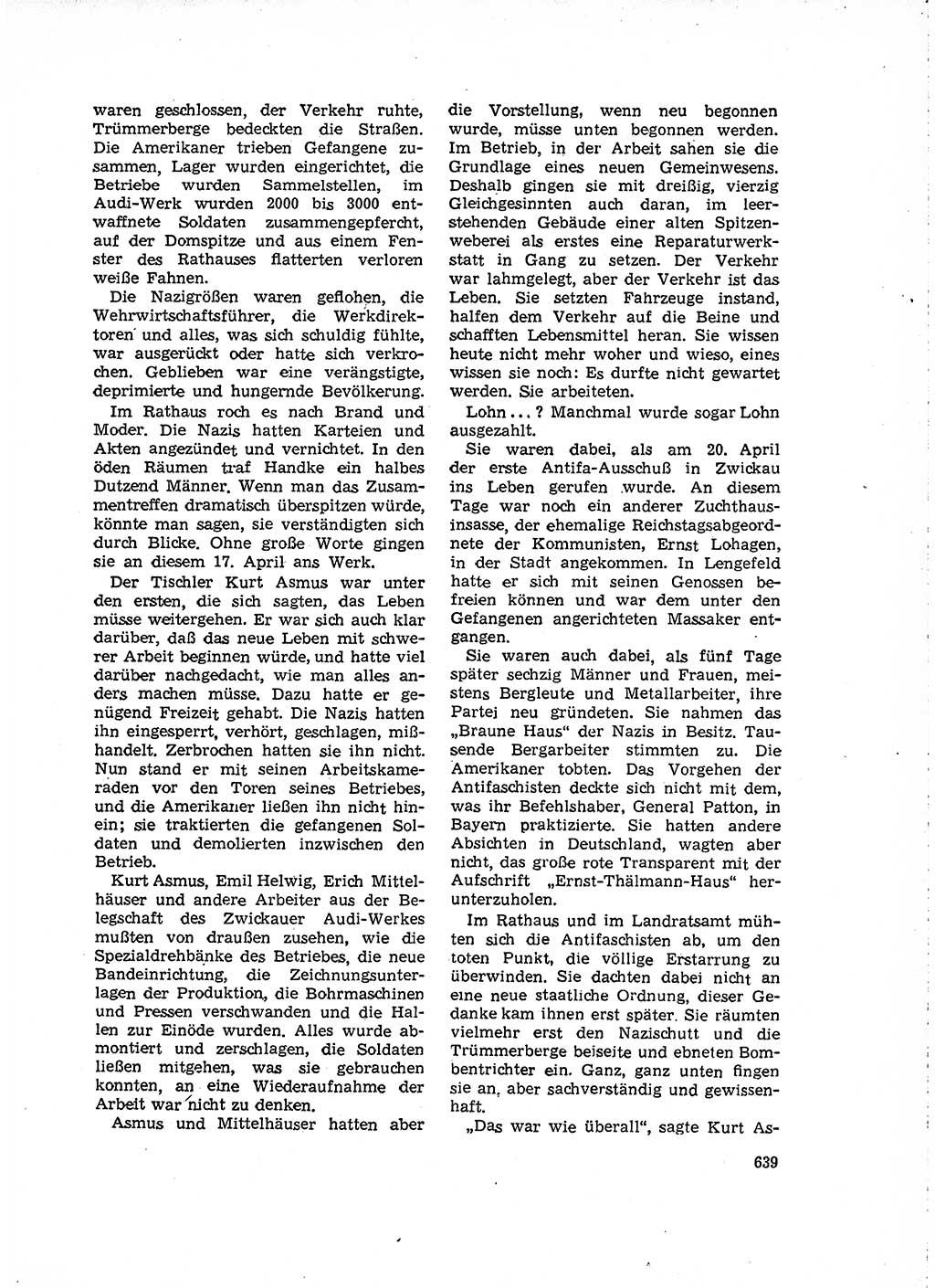 Neuer Weg (NW), Organ des Zentralkomitees (ZK) der SED (Sozialistische Einheitspartei Deutschlands) für Fragen des Parteilebens, 15. Jahrgang [Deutsche Demokratische Republik (DDR)] 1960, Seite 639 (NW ZK SED DDR 1960, S. 639)