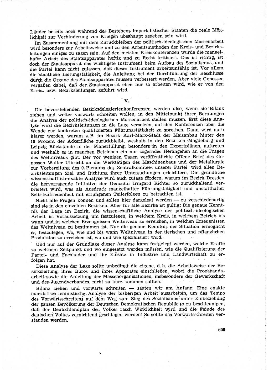 Neuer Weg (NW), Organ des Zentralkomitees (ZK) der SED (Sozialistische Einheitspartei Deutschlands) für Fragen des Parteilebens, 15. Jahrgang [Deutsche Demokratische Republik (DDR)] 1960, Seite 659 (NW ZK SED DDR 1960, S. 659)