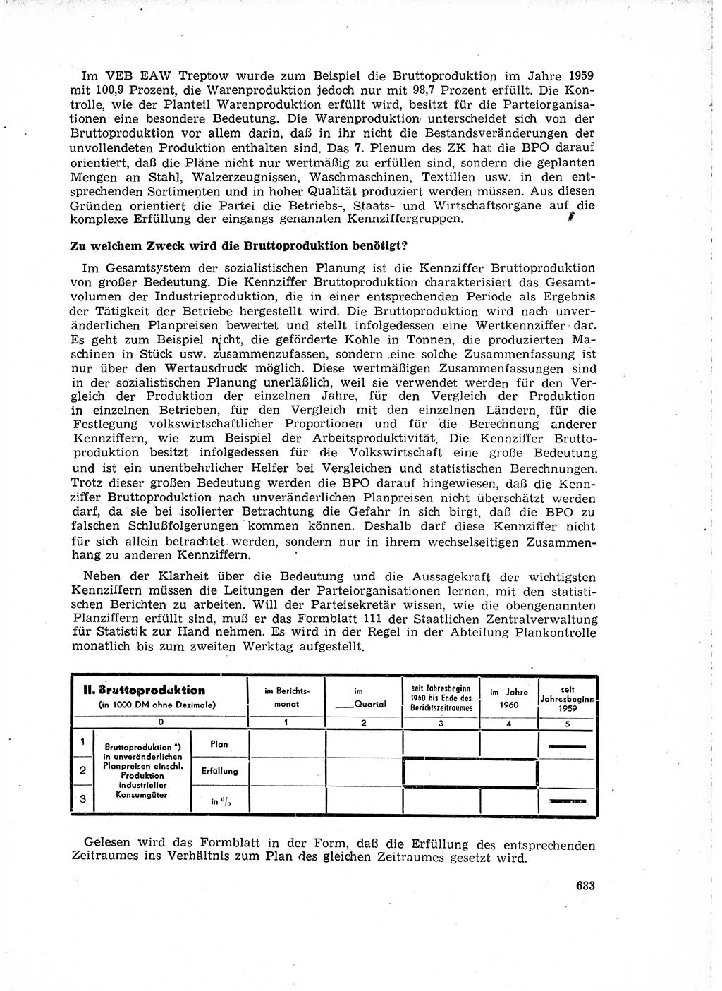 Neuer Weg (NW), Organ des Zentralkomitees (ZK) der SED (Sozialistische Einheitspartei Deutschlands) für Fragen des Parteilebens, 15. Jahrgang [Deutsche Demokratische Republik (DDR)] 1960, Seite 683 (NW ZK SED DDR 1960, S. 683)