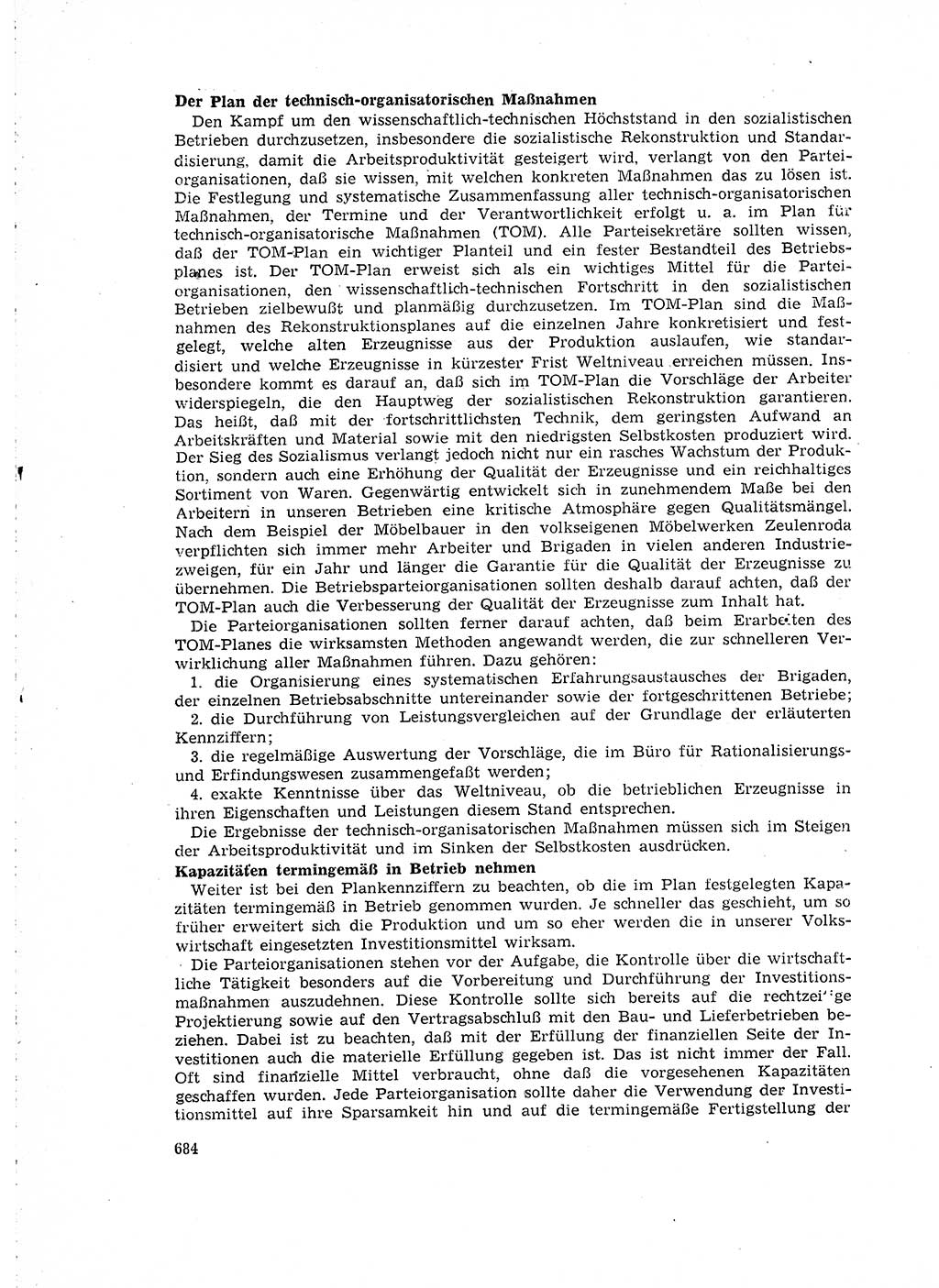 Neuer Weg (NW), Organ des Zentralkomitees (ZK) der SED (Sozialistische Einheitspartei Deutschlands) für Fragen des Parteilebens, 15. Jahrgang [Deutsche Demokratische Republik (DDR)] 1960, Seite 684 (NW ZK SED DDR 1960, S. 684)