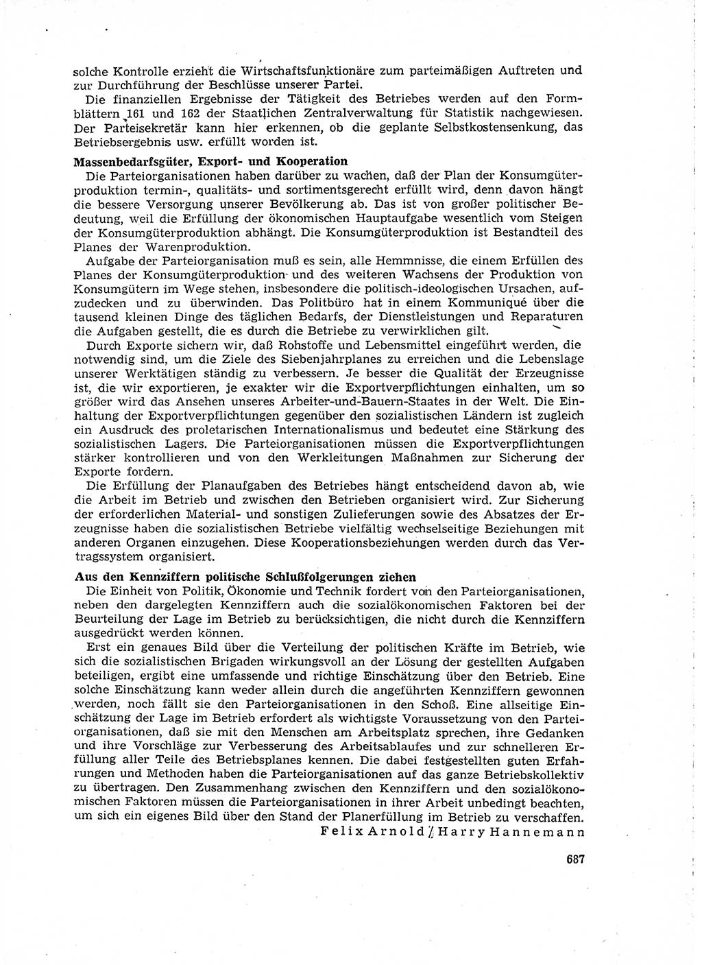 Neuer Weg (NW), Organ des Zentralkomitees (ZK) der SED (Sozialistische Einheitspartei Deutschlands) für Fragen des Parteilebens, 15. Jahrgang [Deutsche Demokratische Republik (DDR)] 1960, Seite 687 (NW ZK SED DDR 1960, S. 687)