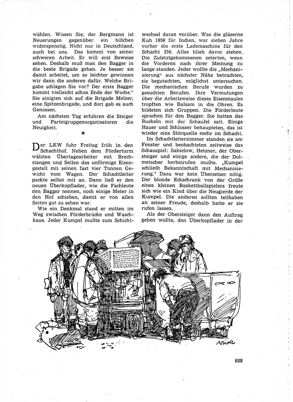 Neuer Weg (NW), Organ des Zentralkomitees (ZK) der SED (Sozialistische Einheitspartei Deutschlands) für Fragen des Parteilebens, 15. Jahrgang [Deutsche Demokratische Republik (DDR)] 1960, Seite 689 (NW ZK SED DDR 1960, S. 689)