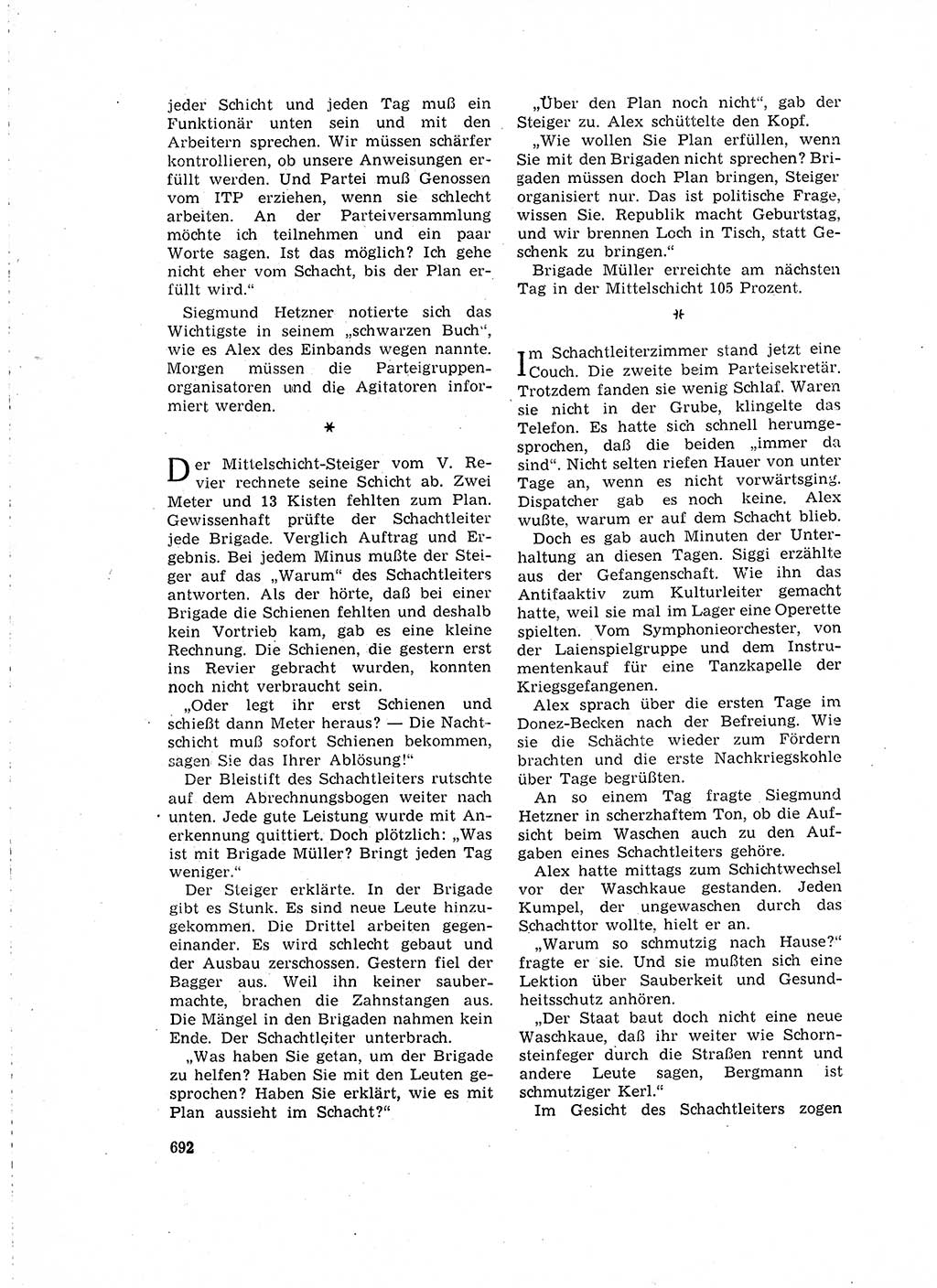 Neuer Weg (NW), Organ des Zentralkomitees (ZK) der SED (Sozialistische Einheitspartei Deutschlands) für Fragen des Parteilebens, 15. Jahrgang [Deutsche Demokratische Republik (DDR)] 1960, Seite 692 (NW ZK SED DDR 1960, S. 692)
