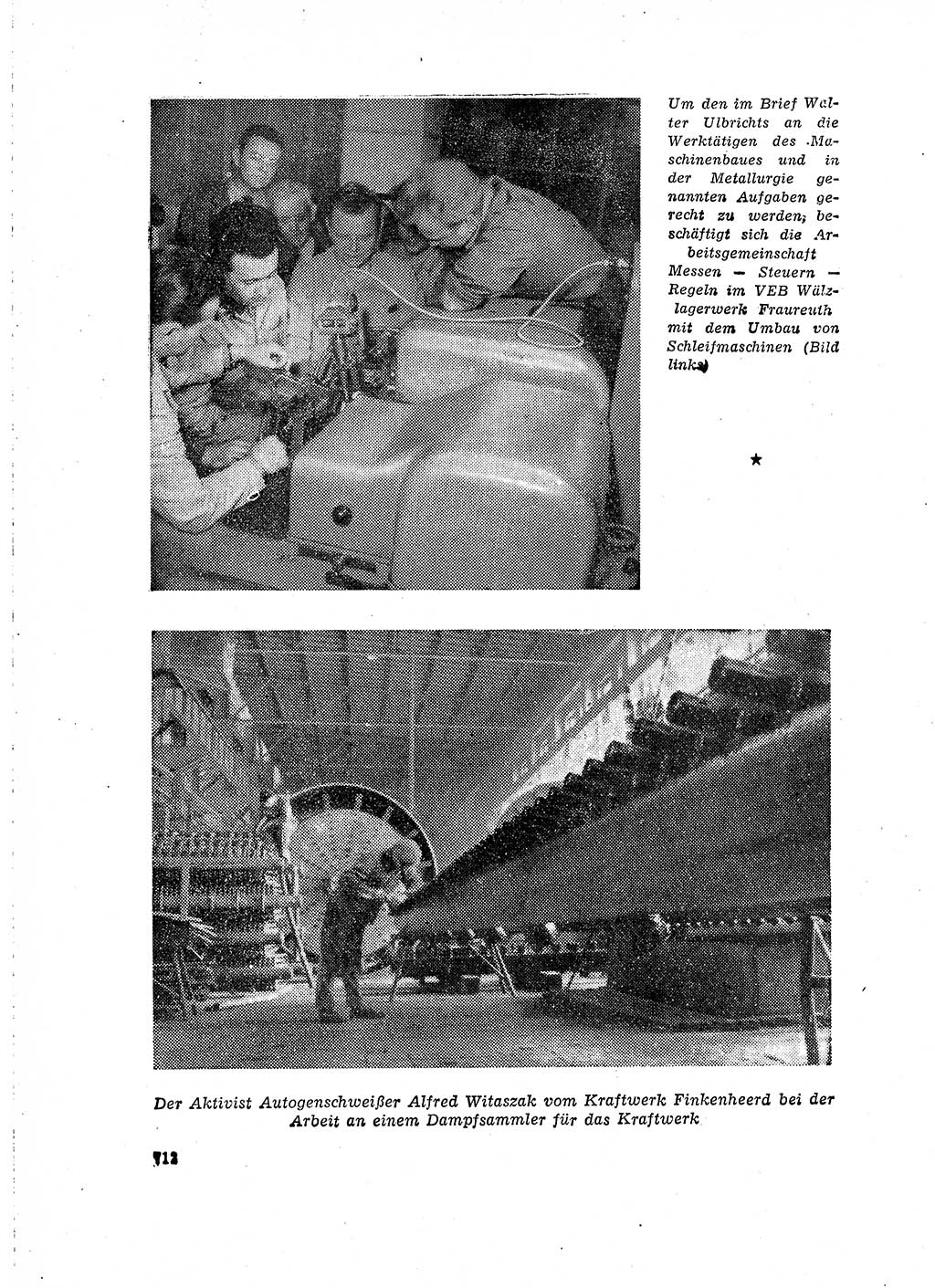 Neuer Weg (NW), Organ des Zentralkomitees (ZK) der SED (Sozialistische Einheitspartei Deutschlands) für Fragen des Parteilebens, 15. Jahrgang [Deutsche Demokratische Republik (DDR)] 1960, Seite 712 (NW ZK SED DDR 1960, S. 712)