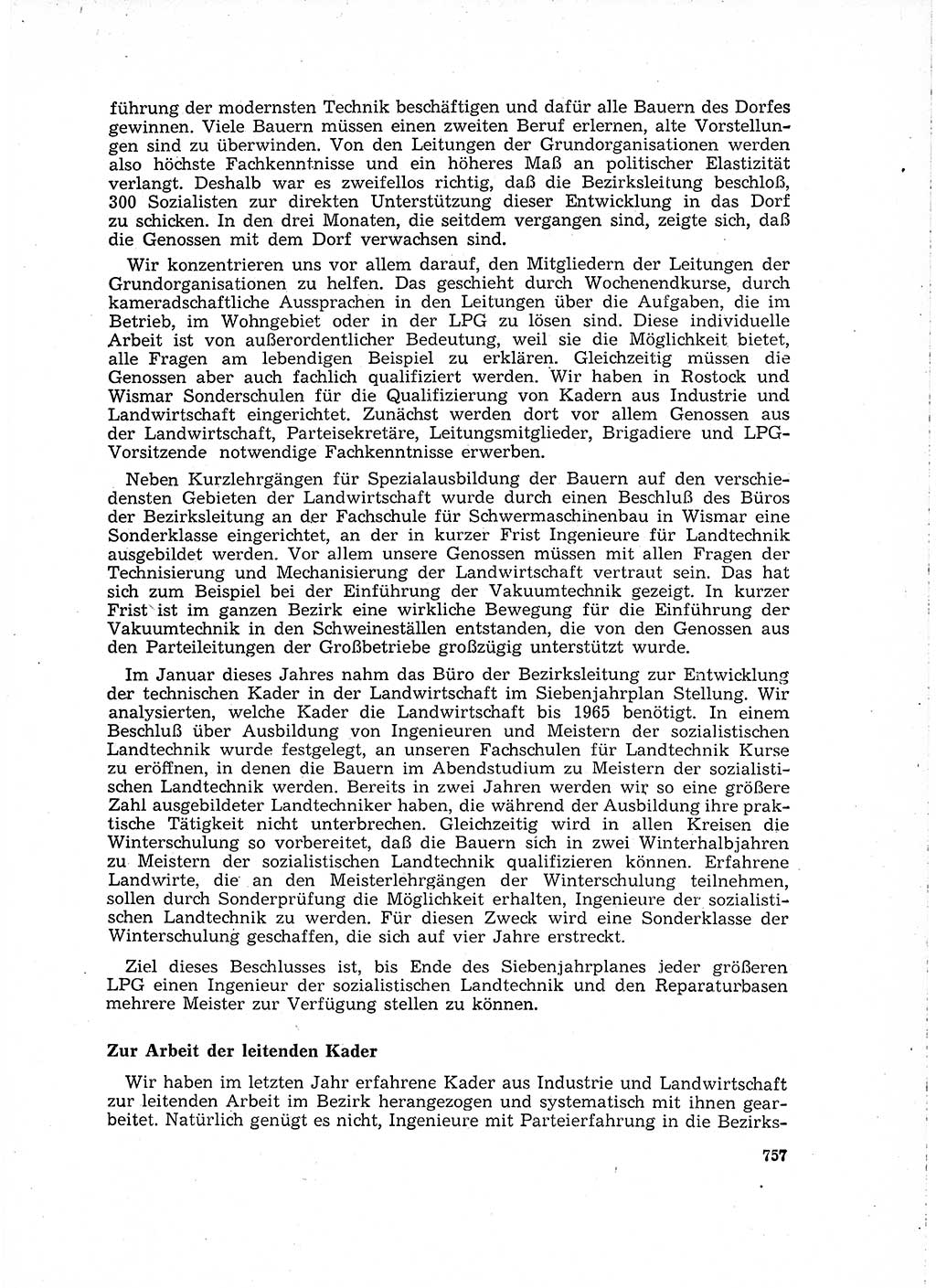 Neuer Weg (NW), Organ des Zentralkomitees (ZK) der SED (Sozialistische Einheitspartei Deutschlands) für Fragen des Parteilebens, 15. Jahrgang [Deutsche Demokratische Republik (DDR)] 1960, Seite 757 (NW ZK SED DDR 1960, S. 757)