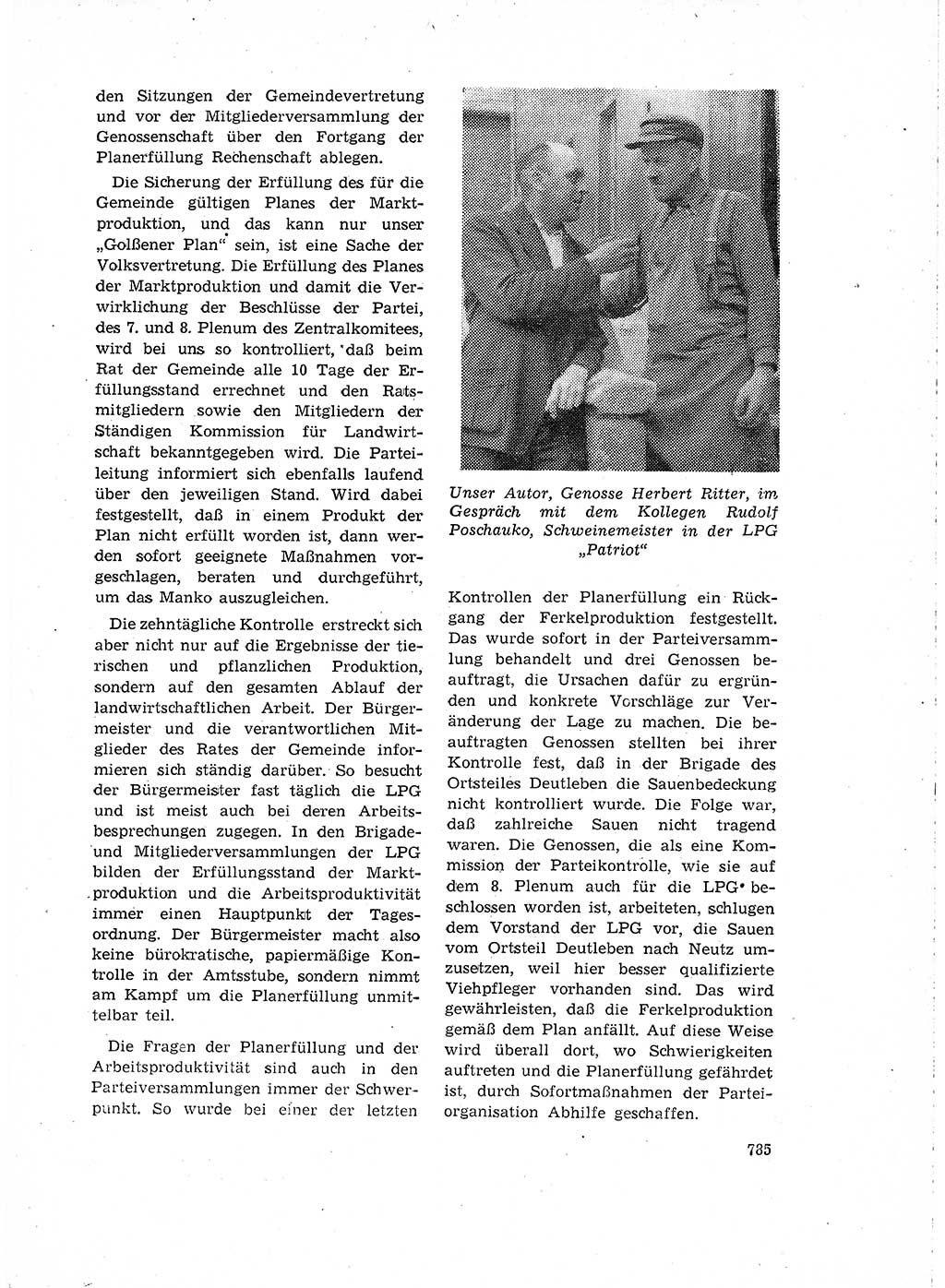 Neuer Weg (NW), Organ des Zentralkomitees (ZK) der SED (Sozialistische Einheitspartei Deutschlands) für Fragen des Parteilebens, 15. Jahrgang [Deutsche Demokratische Republik (DDR)] 1960, Seite 785 (NW ZK SED DDR 1960, S. 785)