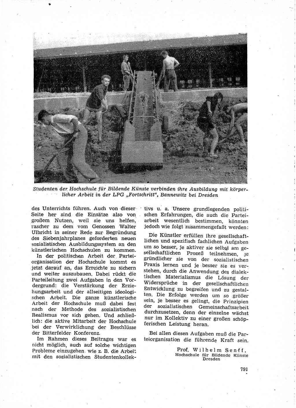 Neuer Weg (NW), Organ des Zentralkomitees (ZK) der SED (Sozialistische Einheitspartei Deutschlands) für Fragen des Parteilebens, 15. Jahrgang [Deutsche Demokratische Republik (DDR)] 1960, Seite 791 (NW ZK SED DDR 1960, S. 791)
