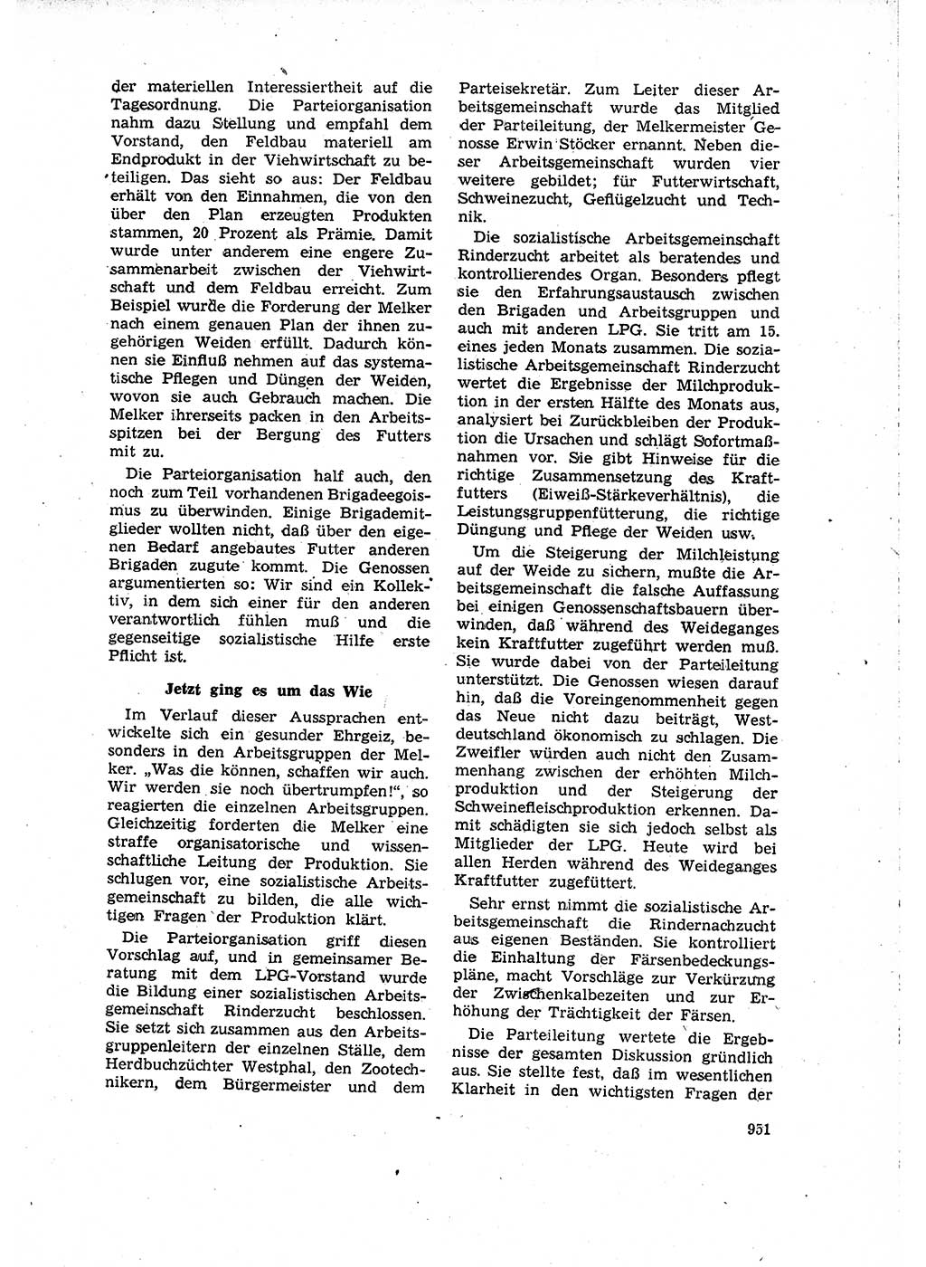 Neuer Weg (NW), Organ des Zentralkomitees (ZK) der SED (Sozialistische Einheitspartei Deutschlands) für Fragen des Parteilebens, 15. Jahrgang [Deutsche Demokratische Republik (DDR)] 1960, Seite 951 (NW ZK SED DDR 1960, S. 951)