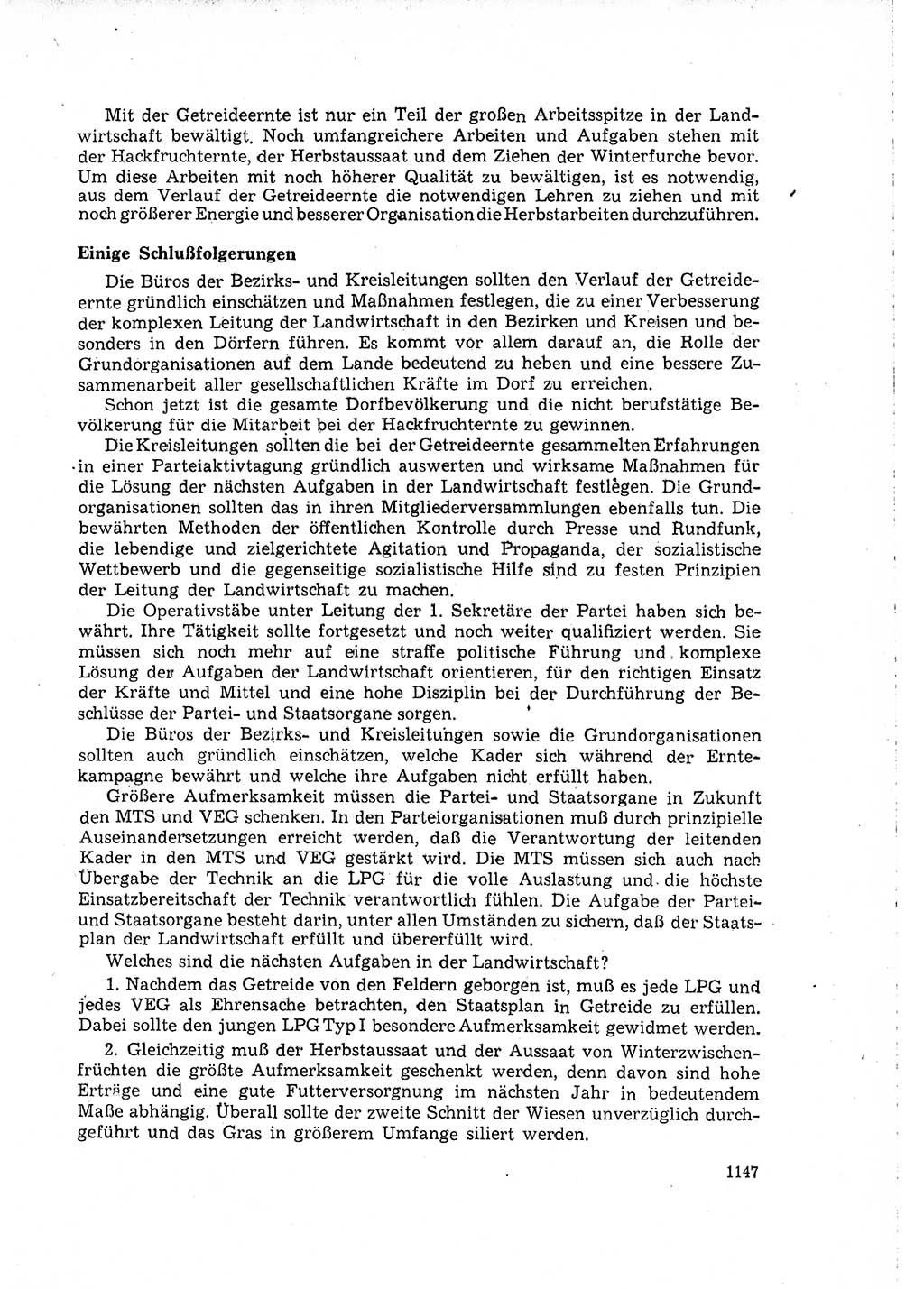 Neuer Weg (NW), Organ des Zentralkomitees (ZK) der SED (Sozialistische Einheitspartei Deutschlands) für Fragen des Parteilebens, 15. Jahrgang [Deutsche Demokratische Republik (DDR)] 1960, Seite 1147 (NW ZK SED DDR 1960, S. 1147)