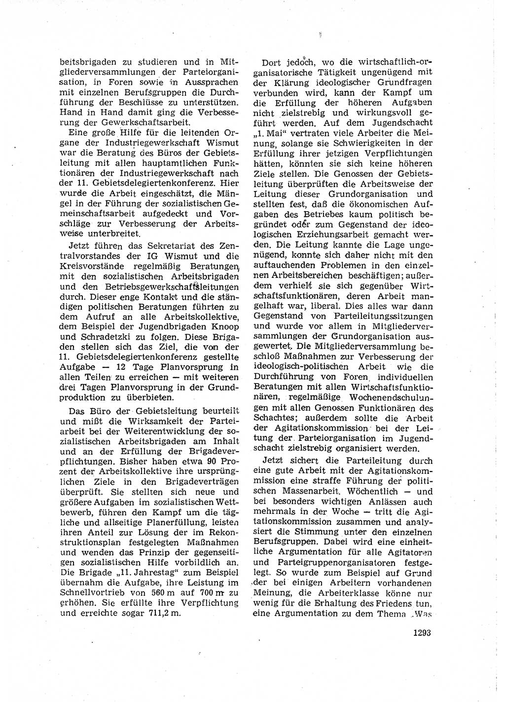 Neuer Weg (NW), Organ des Zentralkomitees (ZK) der SED (Sozialistische Einheitspartei Deutschlands) für Fragen des Parteilebens, 15. Jahrgang [Deutsche Demokratische Republik (DDR)] 1960, Seite 1293 (NW ZK SED DDR 1960, S. 1293)