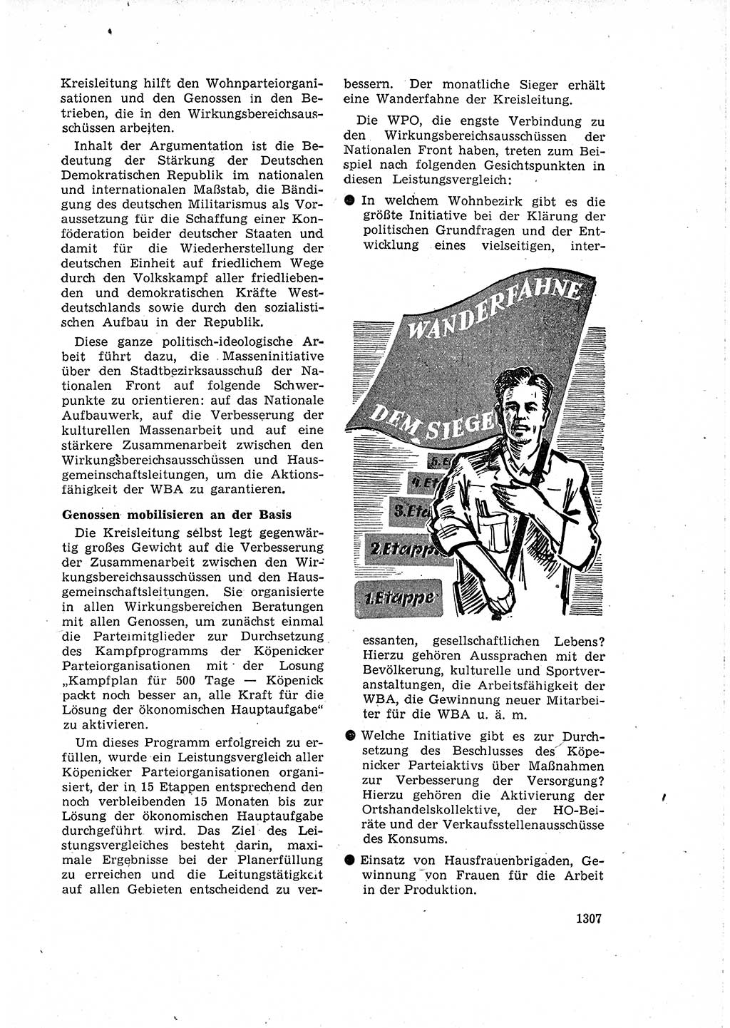 Neuer Weg (NW), Organ des Zentralkomitees (ZK) der SED (Sozialistische Einheitspartei Deutschlands) für Fragen des Parteilebens, 15. Jahrgang [Deutsche Demokratische Republik (DDR)] 1960, Seite 1307 (NW ZK SED DDR 1960, S. 1307)